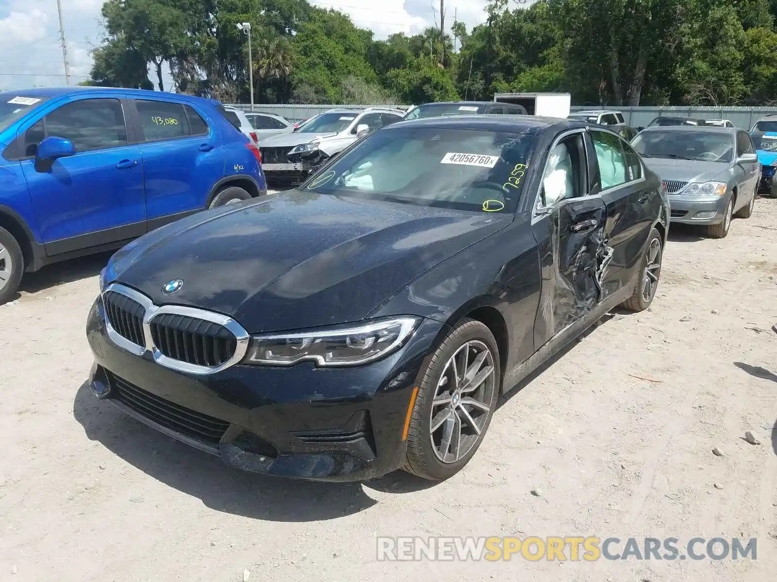 2 Photograph of a damaged car 3MW5R1J56K8B00265 BMW 3 SERIES 2019