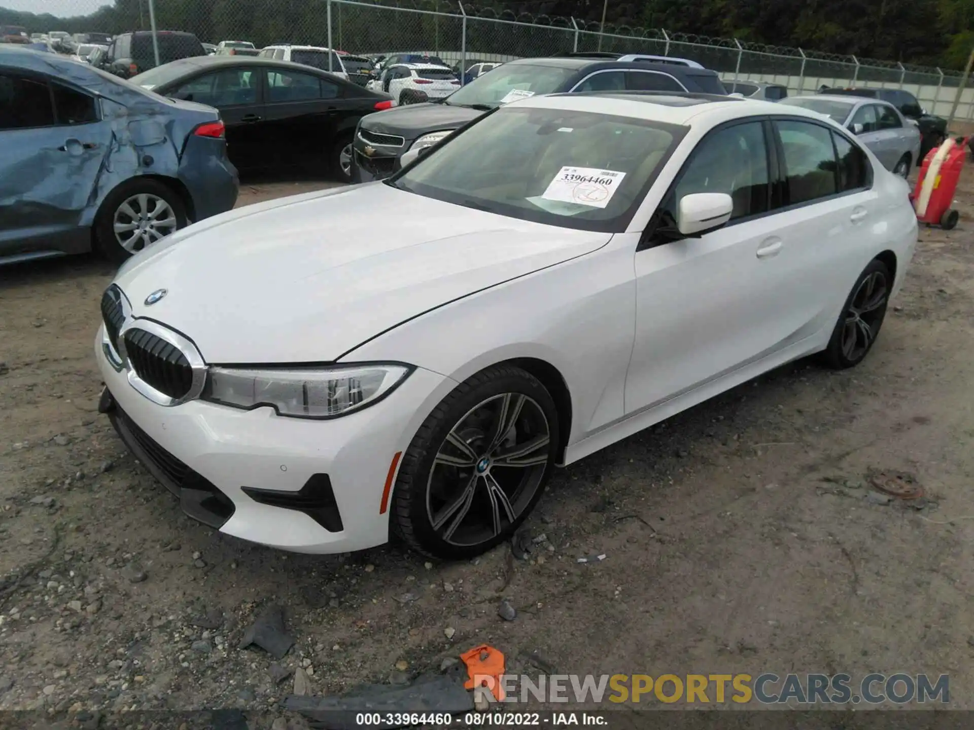 2 Photograph of a damaged car 3MW5R1J57K8A03690 BMW 3 SERIES 2019