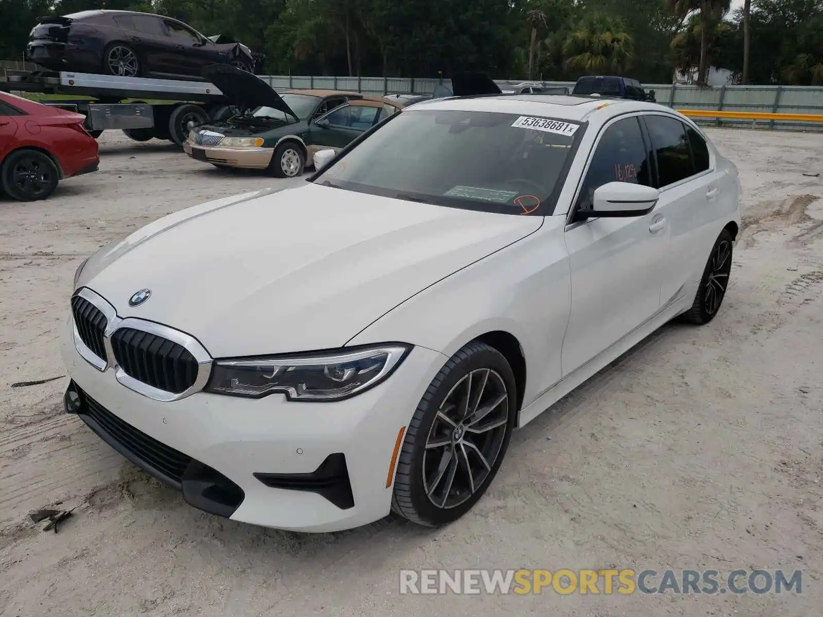 2 Photograph of a damaged car 3MW5R1J58K8A04251 BMW 3 SERIES 2019