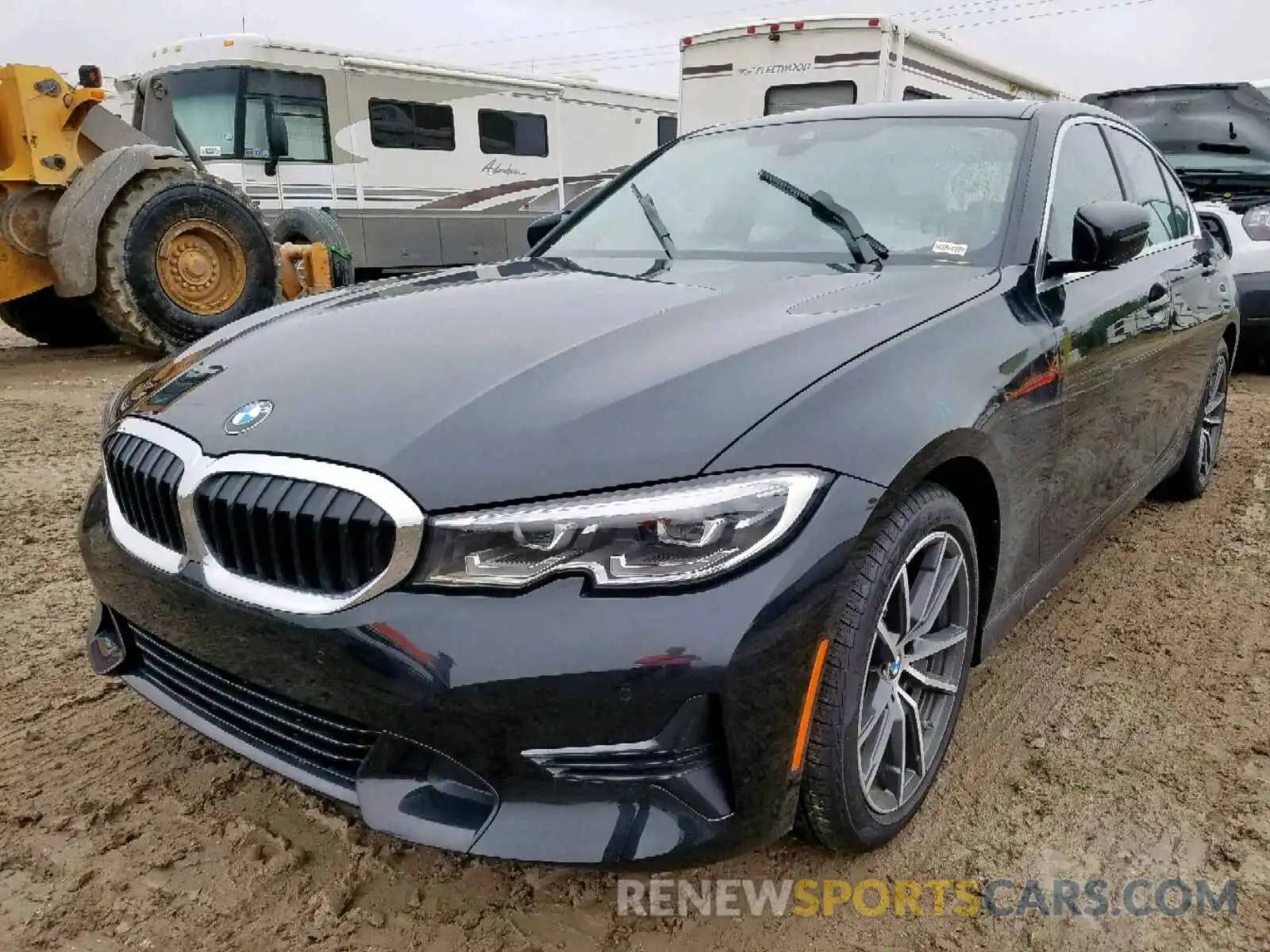 2 Фотография поврежденного автомобиля 3MW5R1J58K8B00722 BMW 3 SERIES 2019