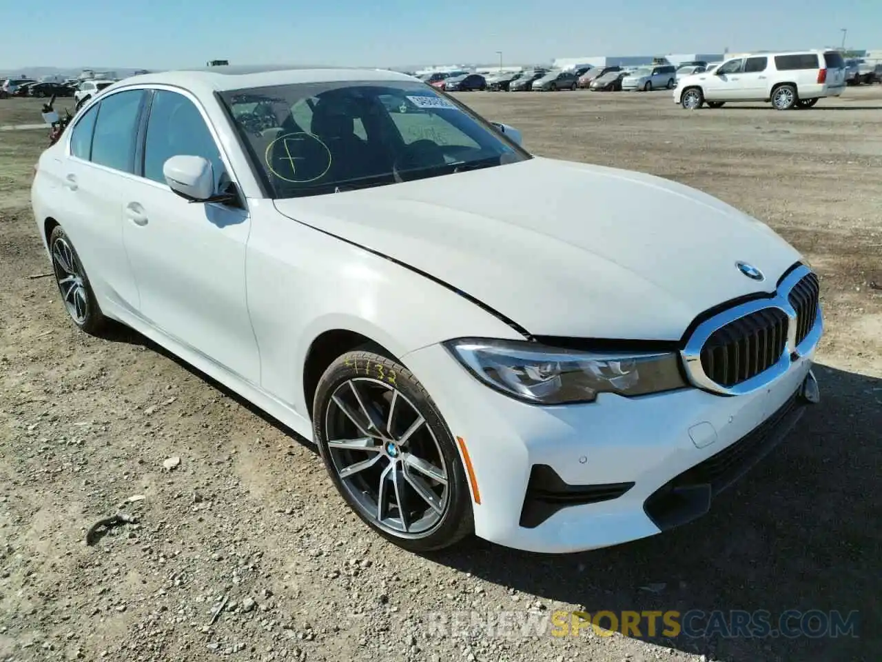 1 Фотография поврежденного автомобиля 3MW5R1J58K8B01899 BMW 3 SERIES 2019