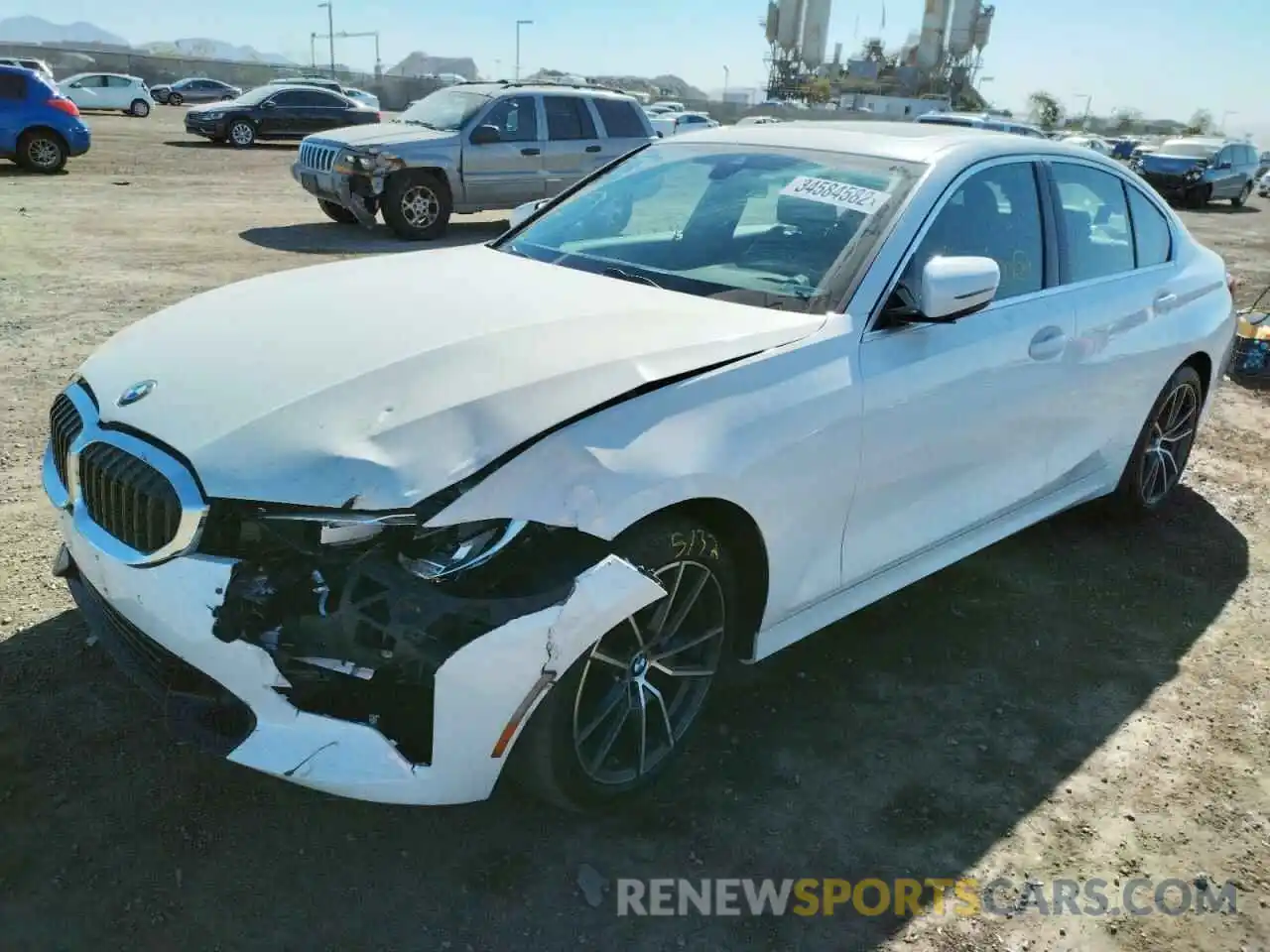 2 Photograph of a damaged car 3MW5R1J58K8B01899 BMW 3 SERIES 2019