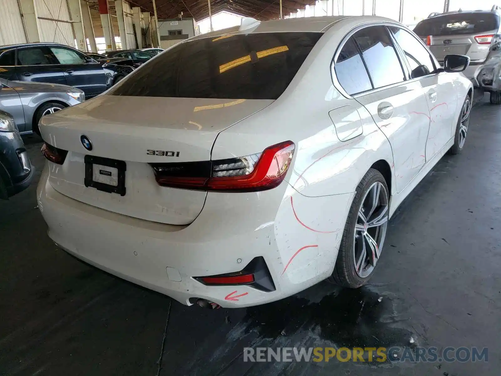 4 Photograph of a damaged car 3MW5R1J59K8A04064 BMW 3 SERIES 2019