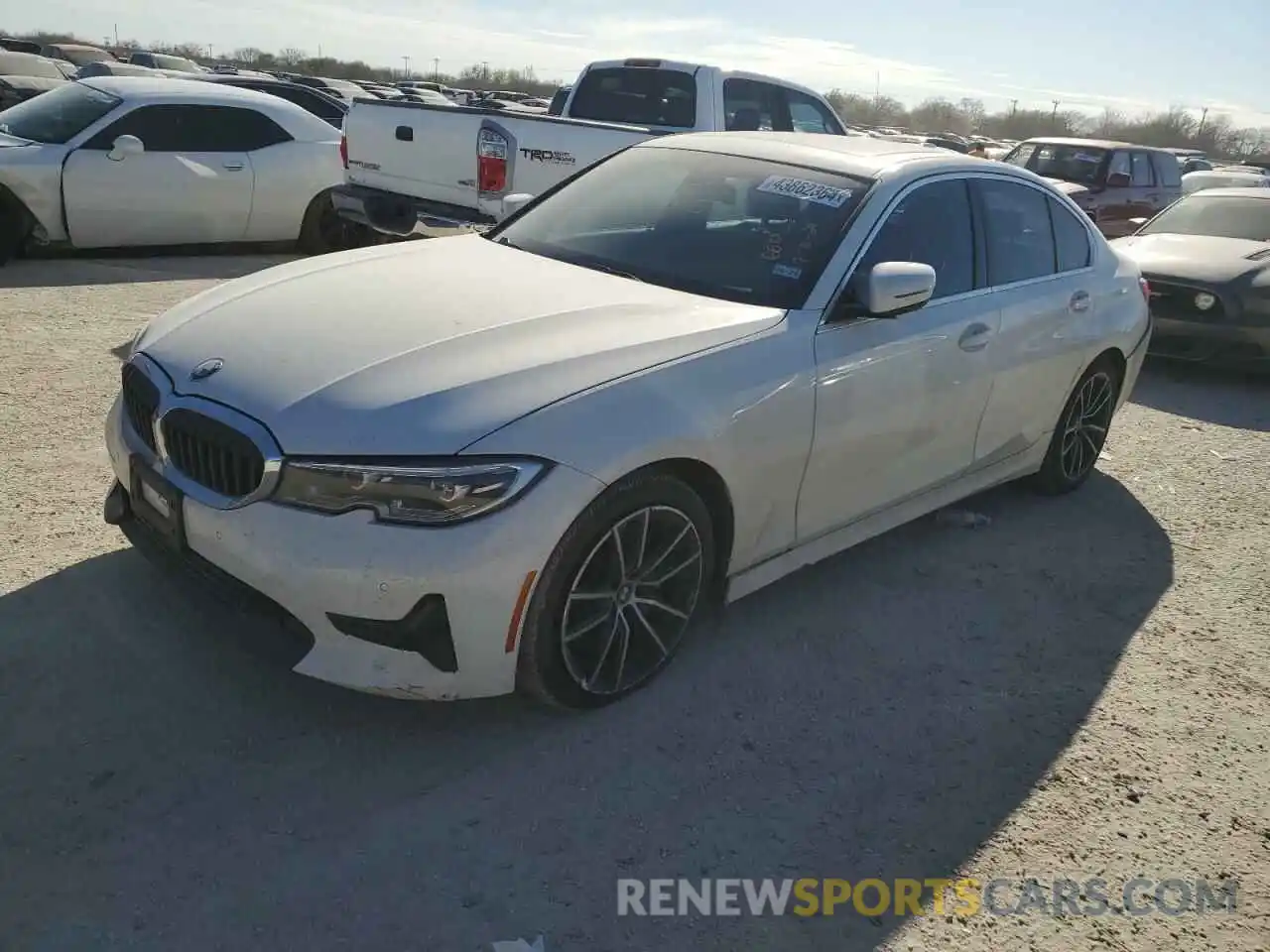 1 Photograph of a damaged car 3MW5R1J59K8B01409 BMW 3 SERIES 2019