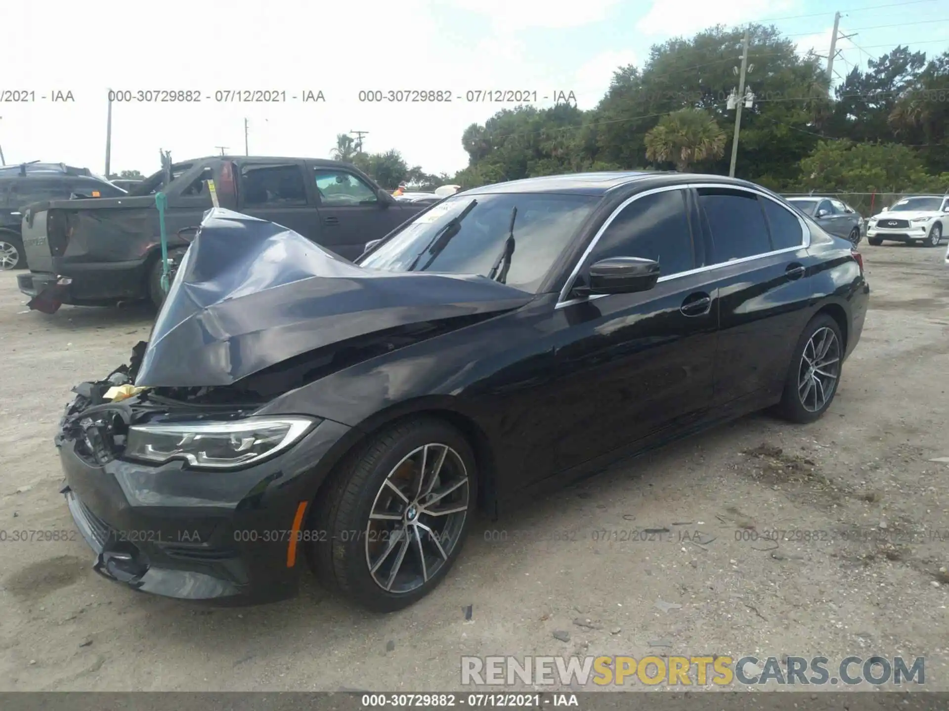 2 Photograph of a damaged car 3MW5R1J59K8B01863 BMW 3 SERIES 2019