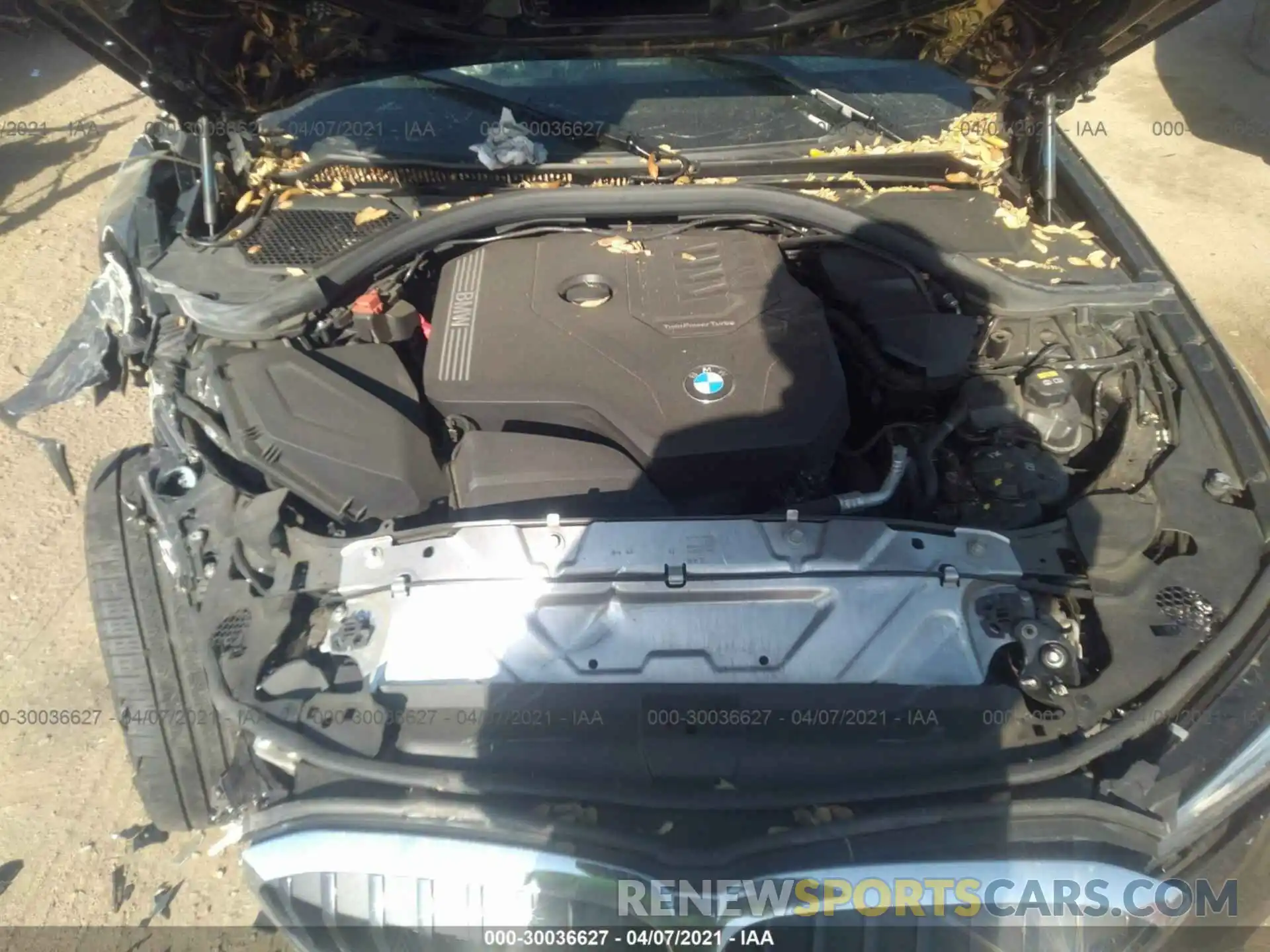 10 Photograph of a damaged car 3MW5R1J59K8B03371 BMW 3 SERIES 2019