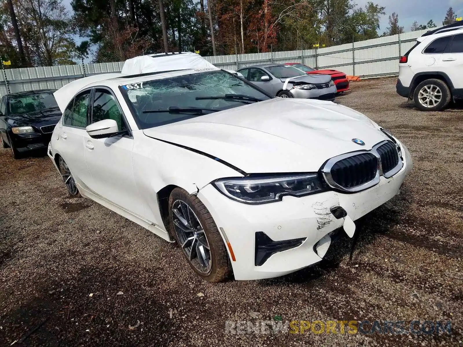 1 Photograph of a damaged car 3MW5R1J5XK8A04221 BMW 3 SERIES 2019