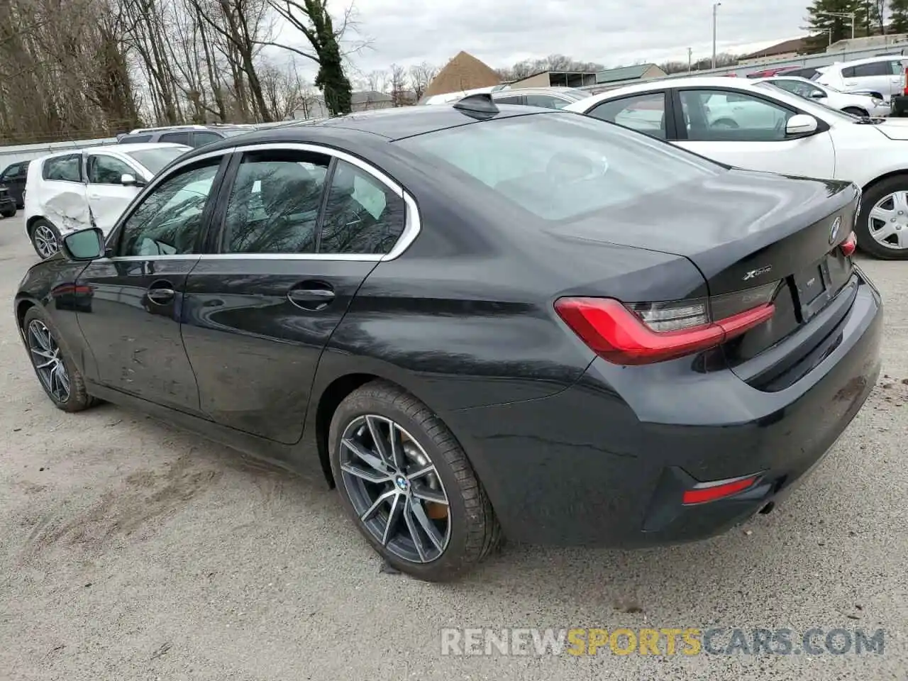 2 Photograph of a damaged car 3MW5R7J50K8A05347 BMW 3 SERIES 2019