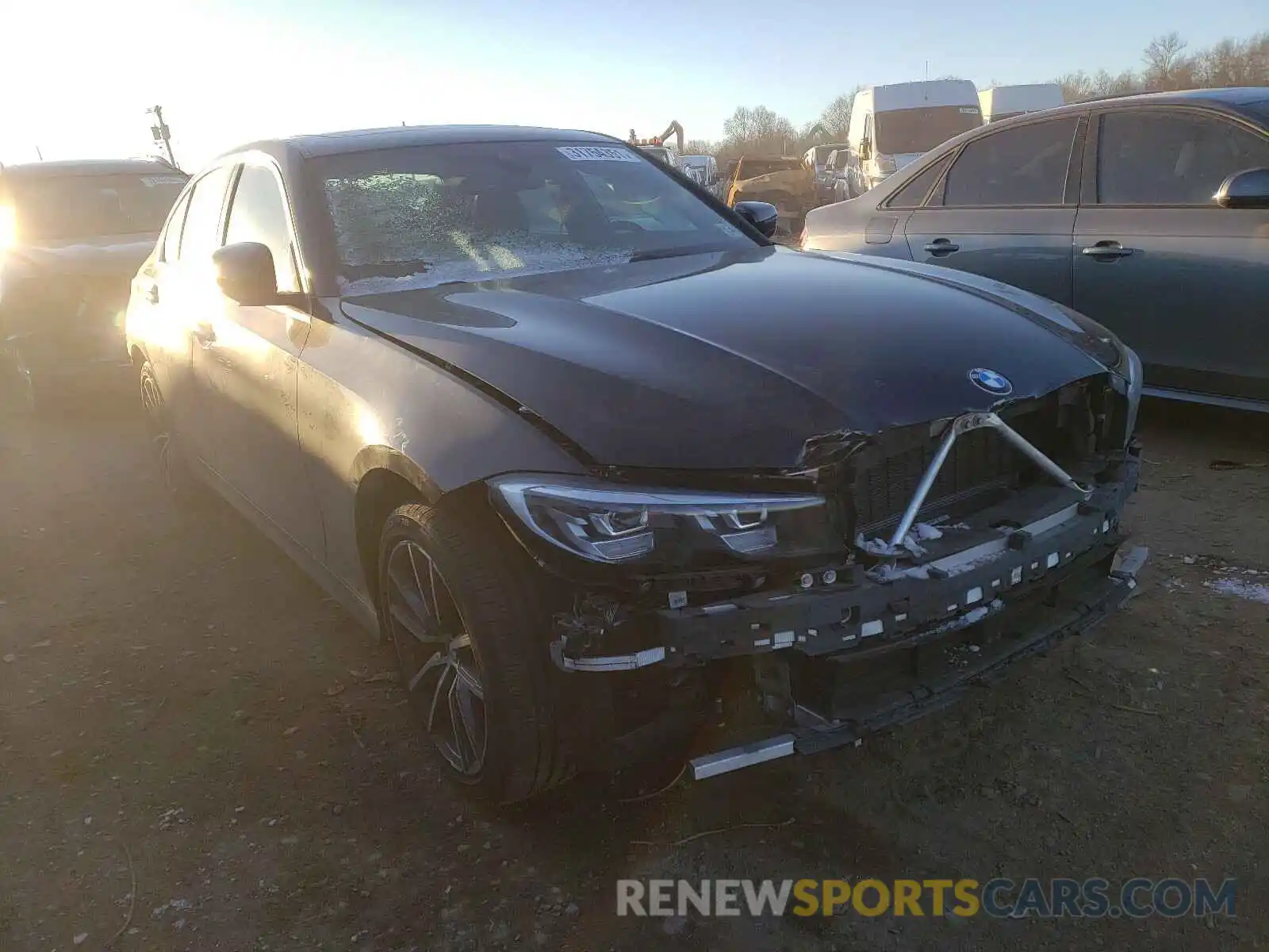 1 Photograph of a damaged car 3MW5R7J50K8B00281 BMW 3 SERIES 2019