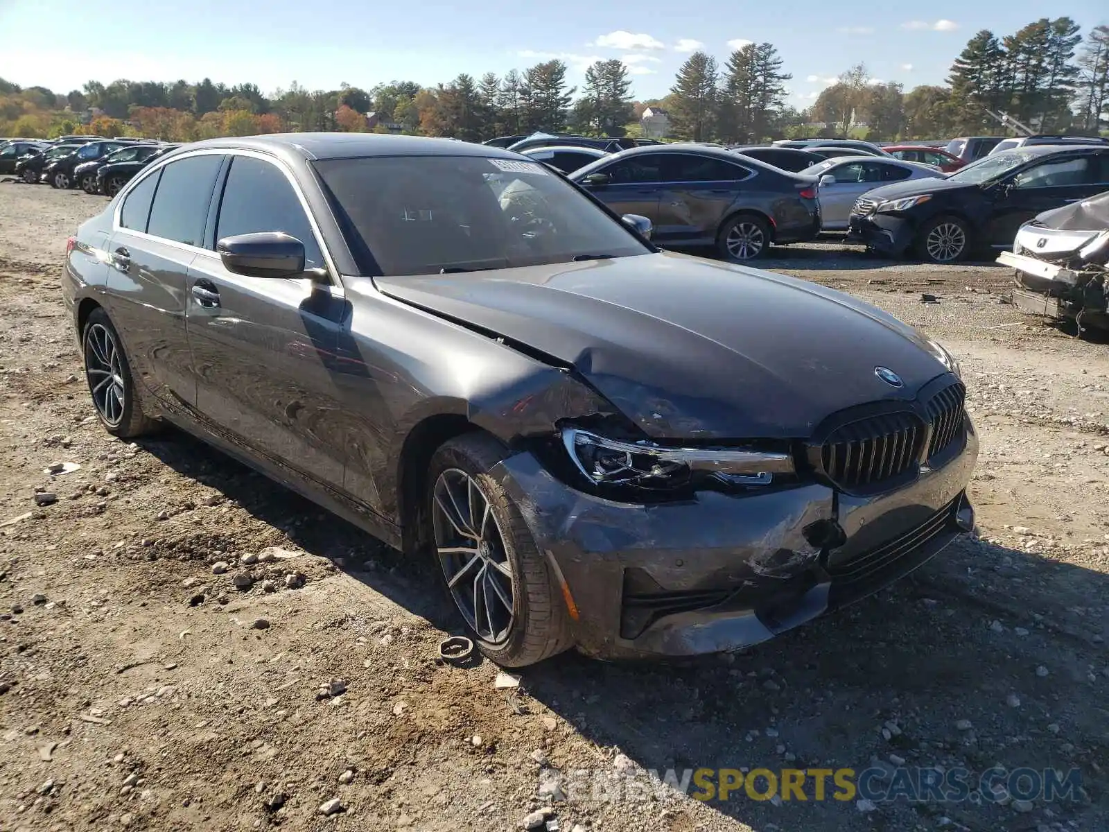 1 Photograph of a damaged car 3MW5R7J51K8A05244 BMW 3 SERIES 2019