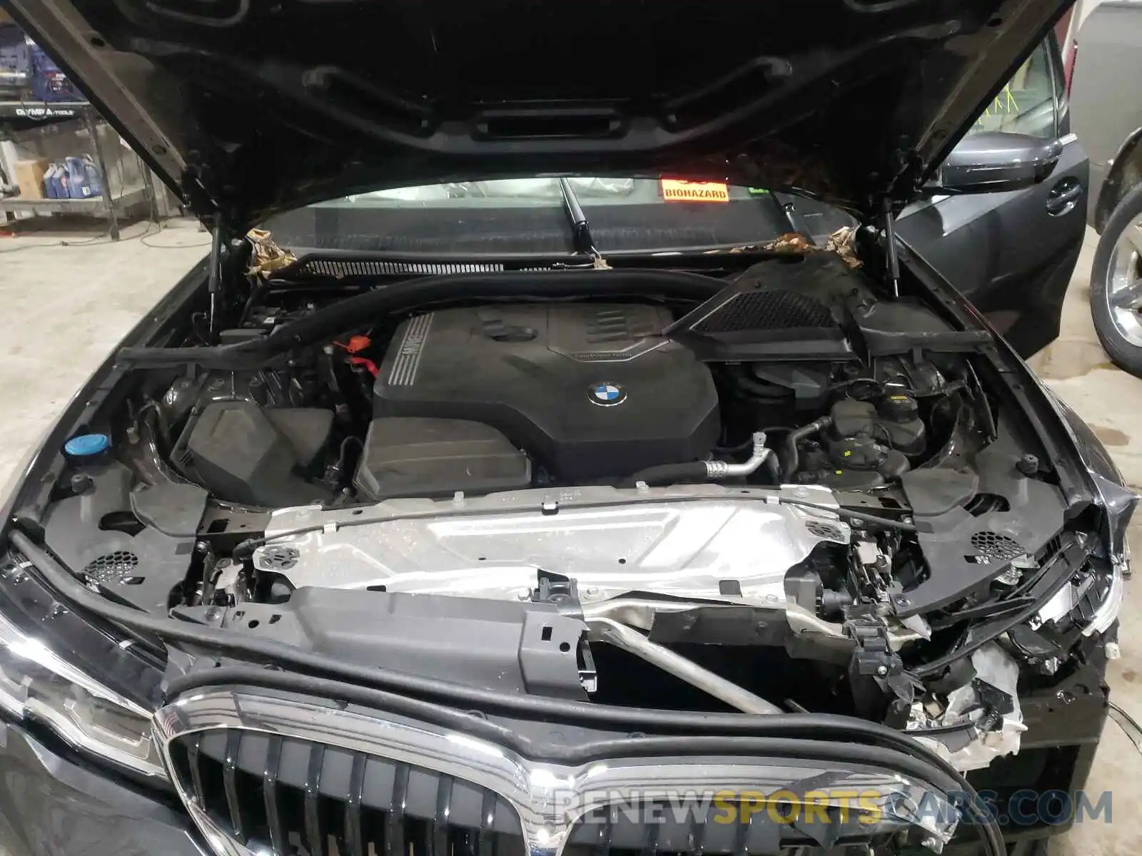 7 Фотография поврежденного автомобиля 3MW5R7J51K8B01536 BMW 3 SERIES 2019