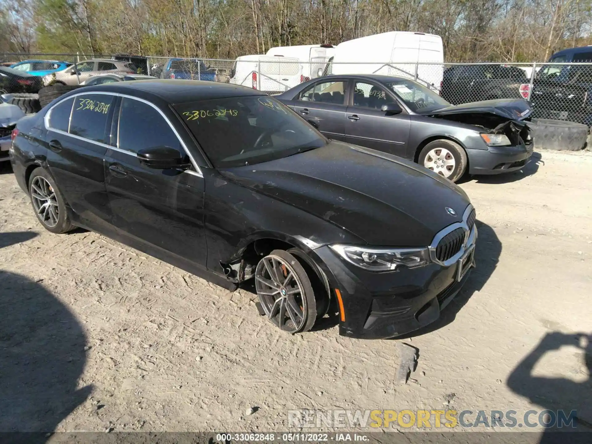 1 Photograph of a damaged car 3MW5R7J51K8B03416 BMW 3 SERIES 2019