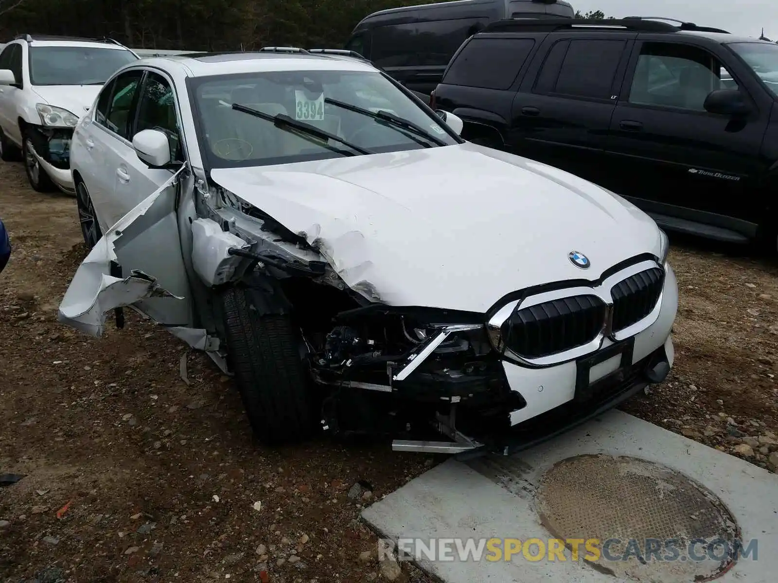 1 Photograph of a damaged car 3MW5R7J52K8A05365 BMW 3 SERIES 2019