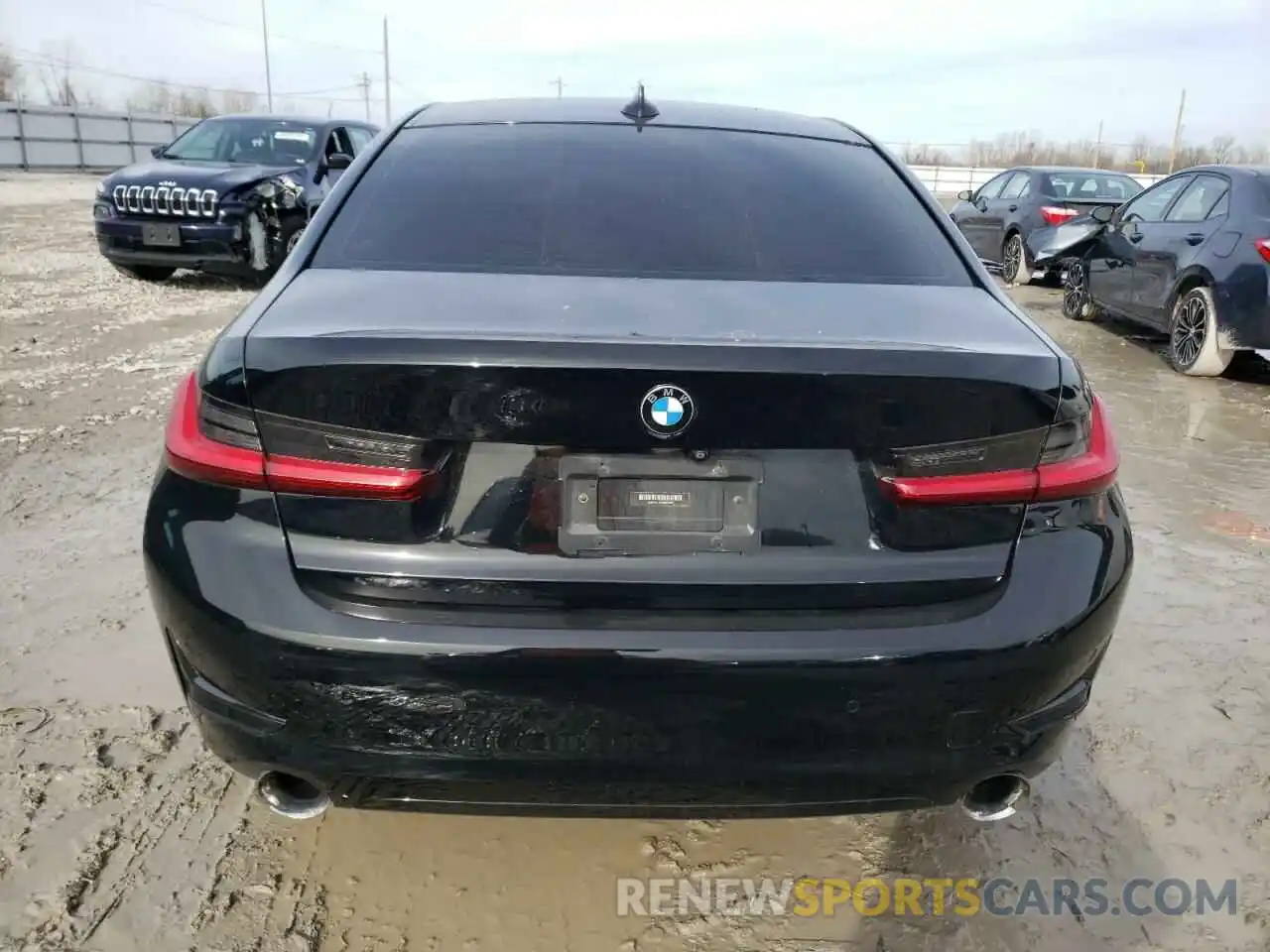 6 Фотография поврежденного автомобиля 3MW5R7J52K8B02257 BMW 3 SERIES 2019