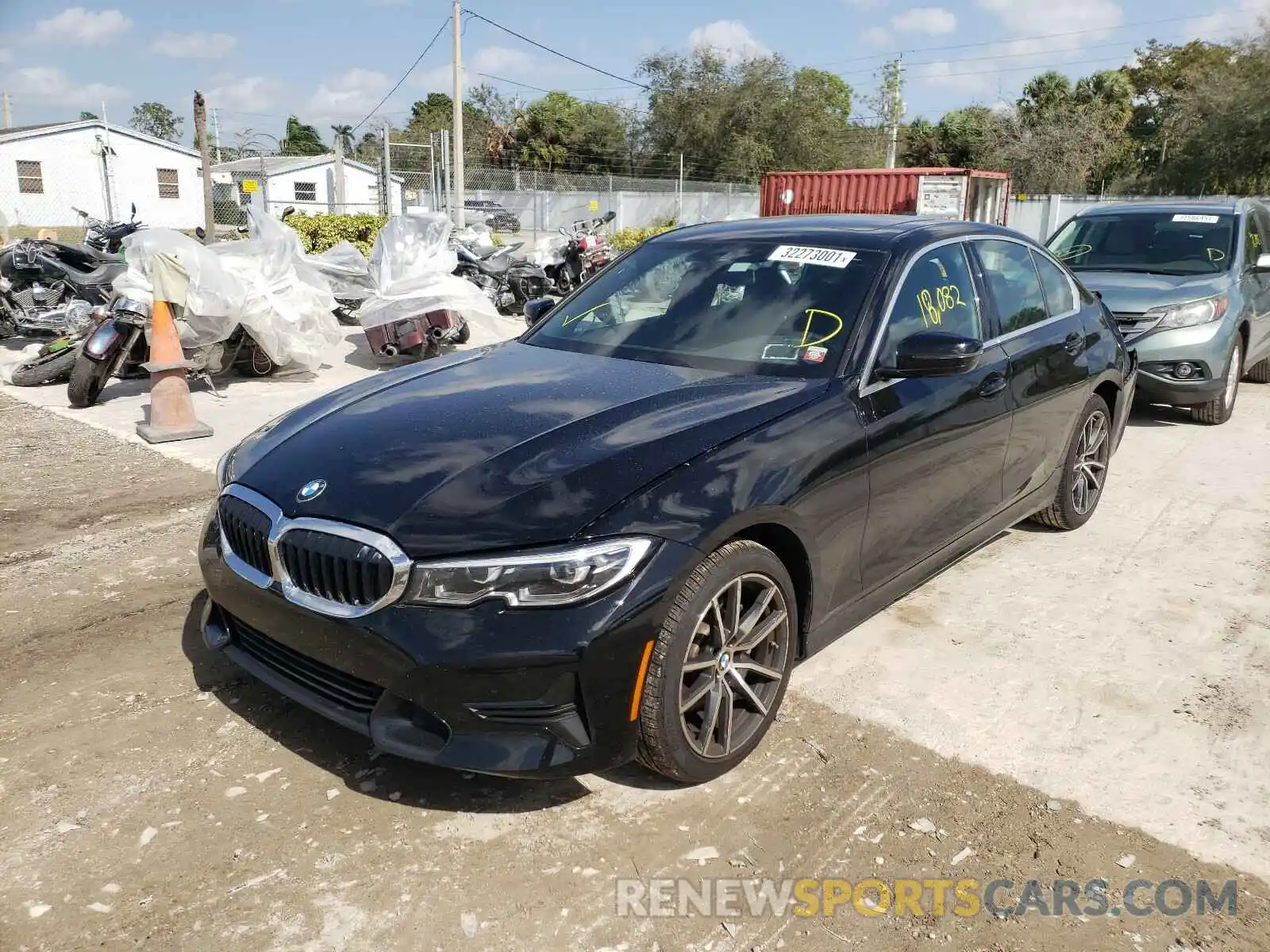 2 Photograph of a damaged car 3MW5R7J52K8B02758 BMW 3 SERIES 2019