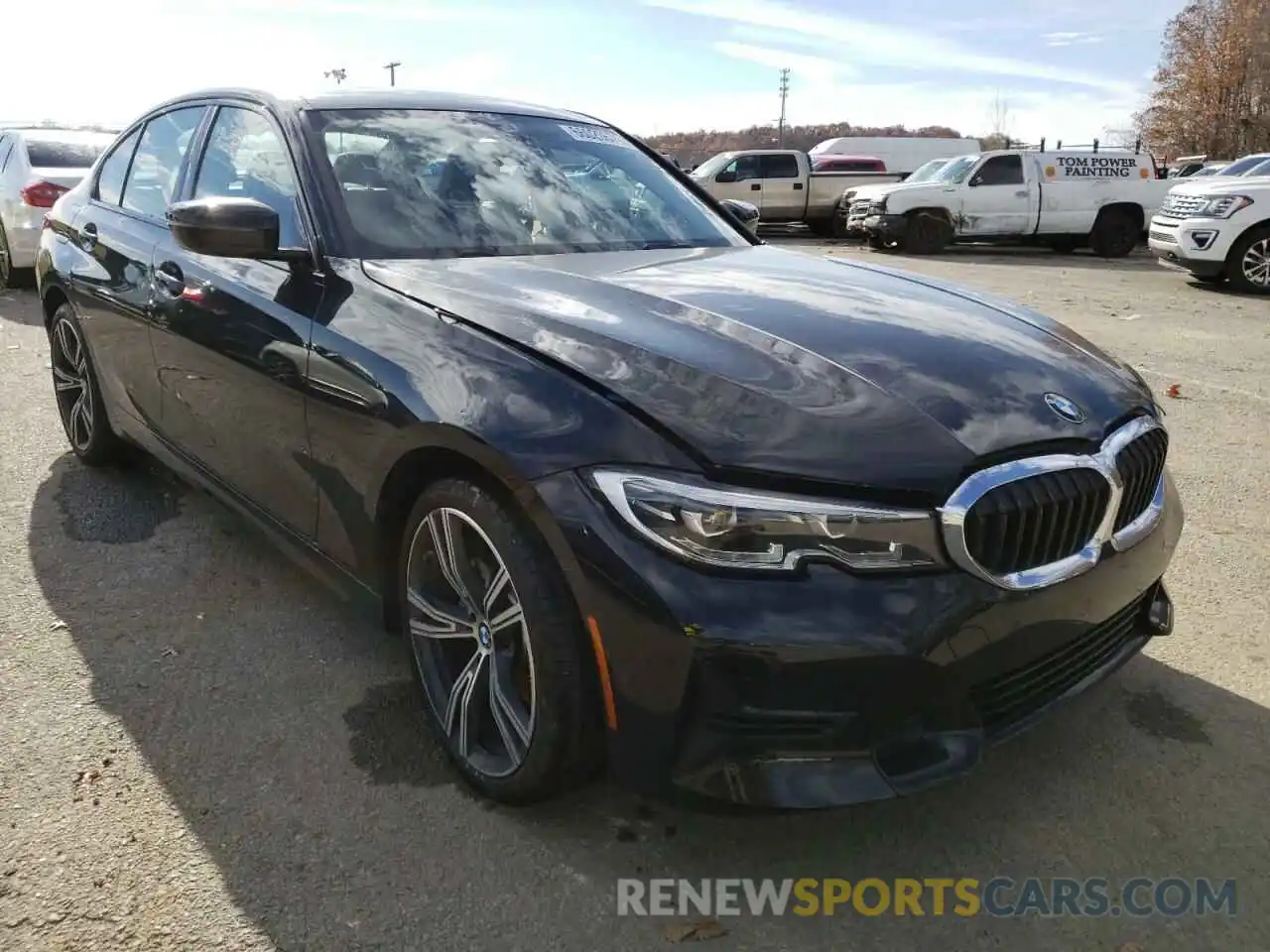 1 Photograph of a damaged car 3MW5R7J53K8A04869 BMW 3 SERIES 2019