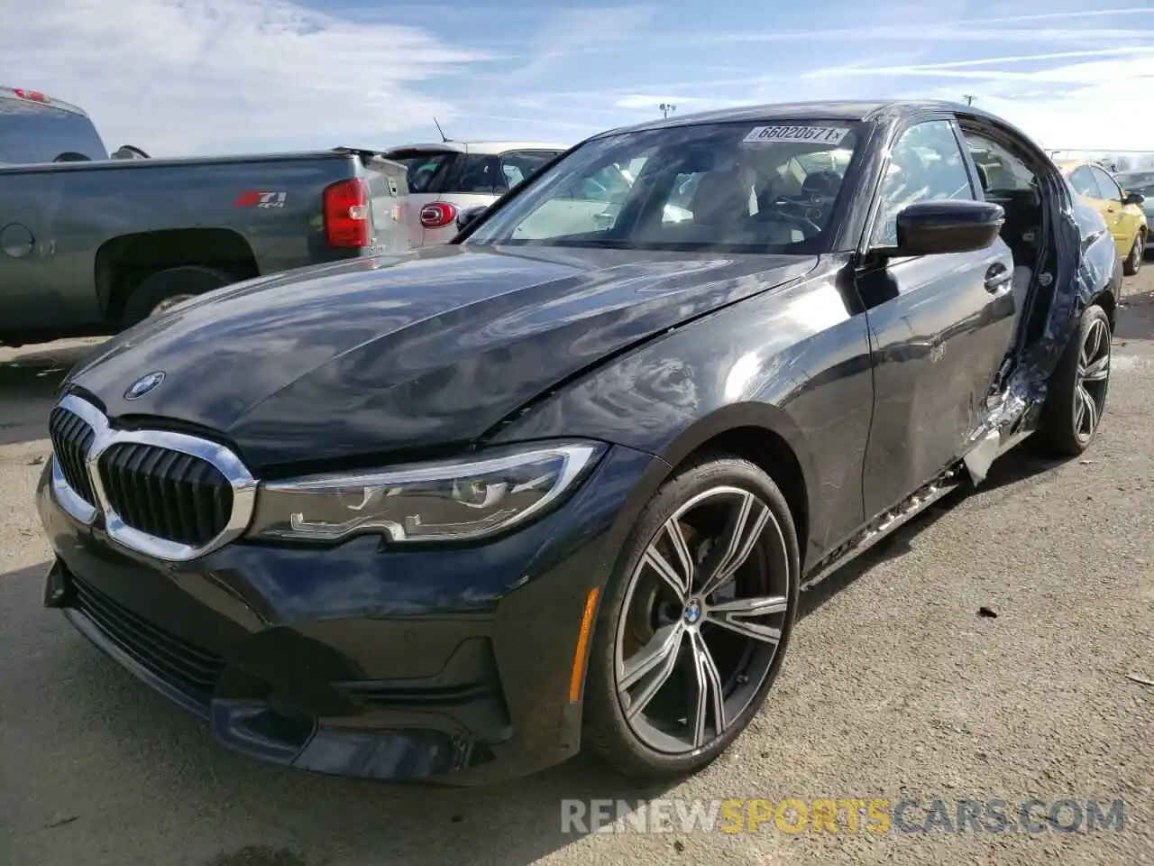 2 Photograph of a damaged car 3MW5R7J53K8A04869 BMW 3 SERIES 2019