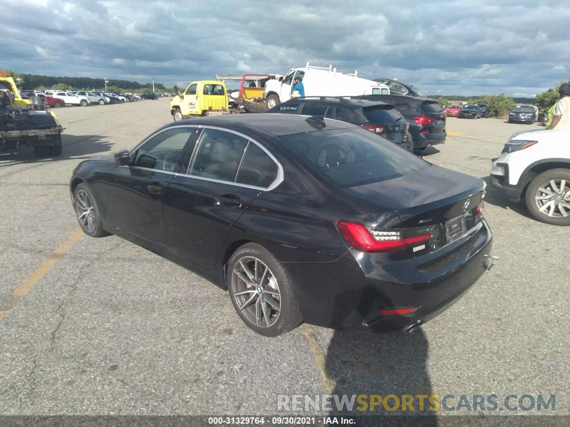 3 Фотография поврежденного автомобиля 3MW5R7J53K8B00520 BMW 3 SERIES 2019