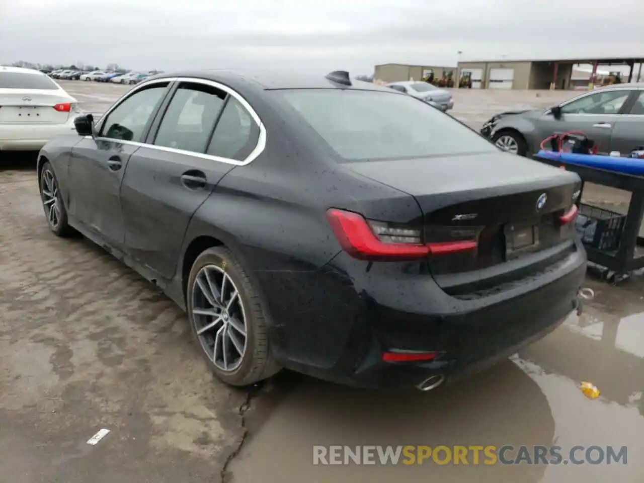 3 Photograph of a damaged car 3MW5R7J54K8B00297 BMW 3 SERIES 2019