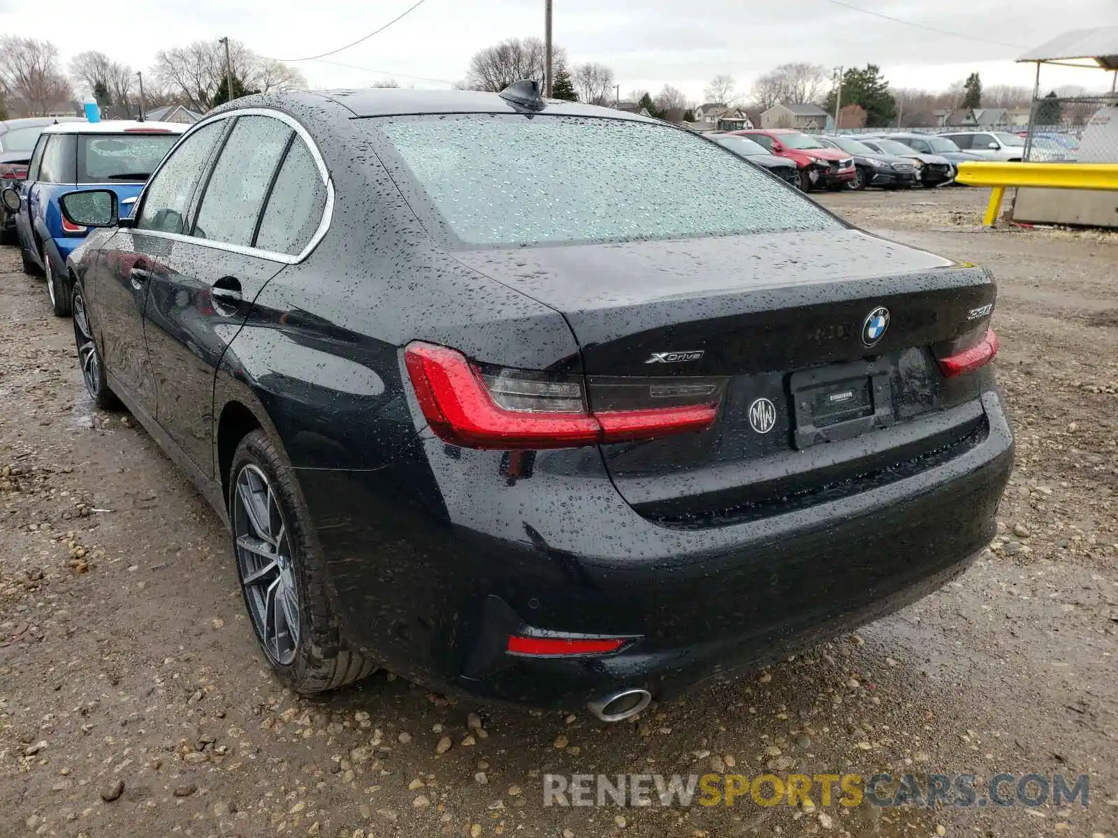 3 Photograph of a damaged car 3MW5R7J54K8B00607 BMW 3 SERIES 2019