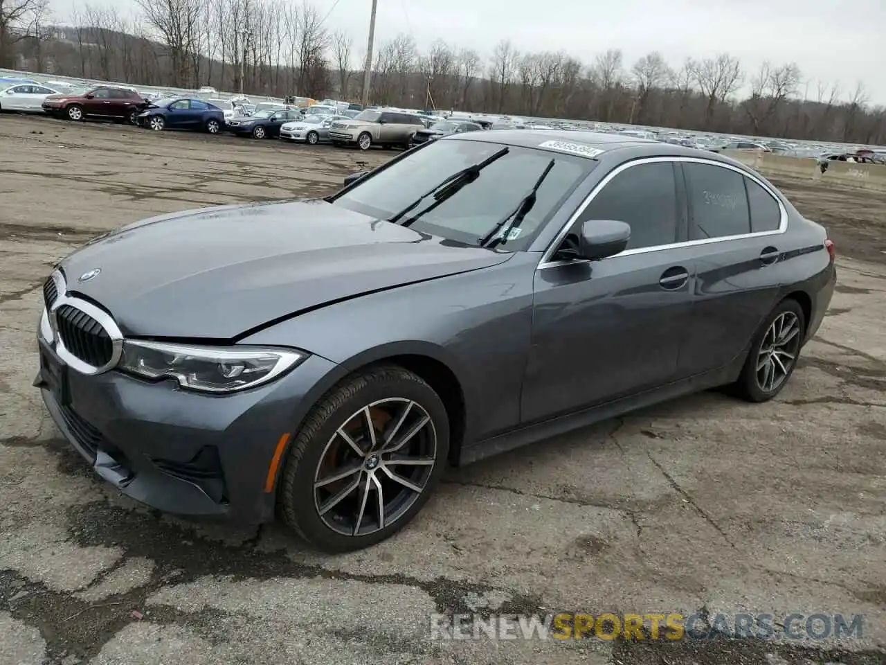 1 Photograph of a damaged car 3MW5R7J54K8B02275 BMW 3 SERIES 2019