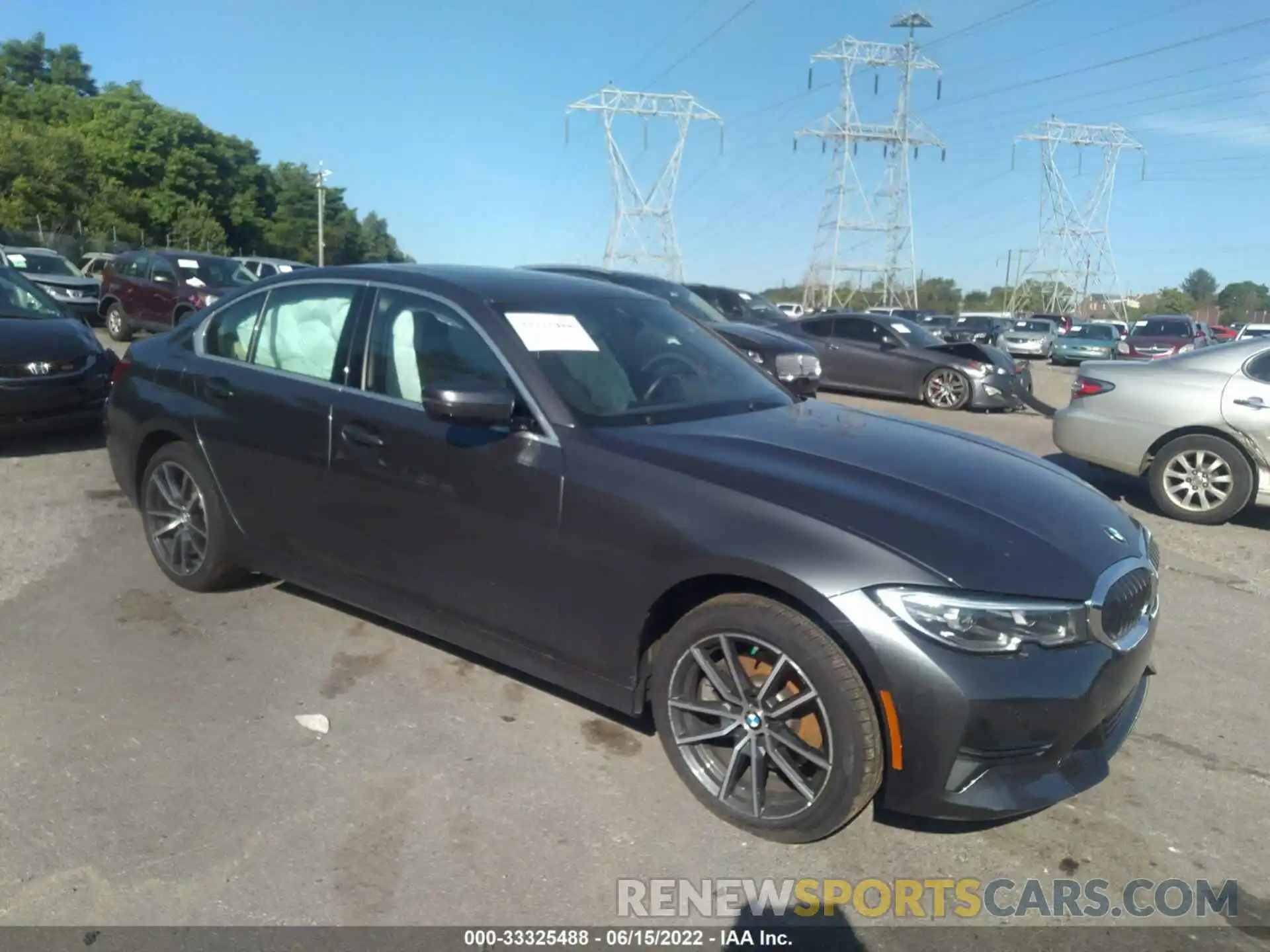 1 Photograph of a damaged car 3MW5R7J55K8A05067 BMW 3 SERIES 2019