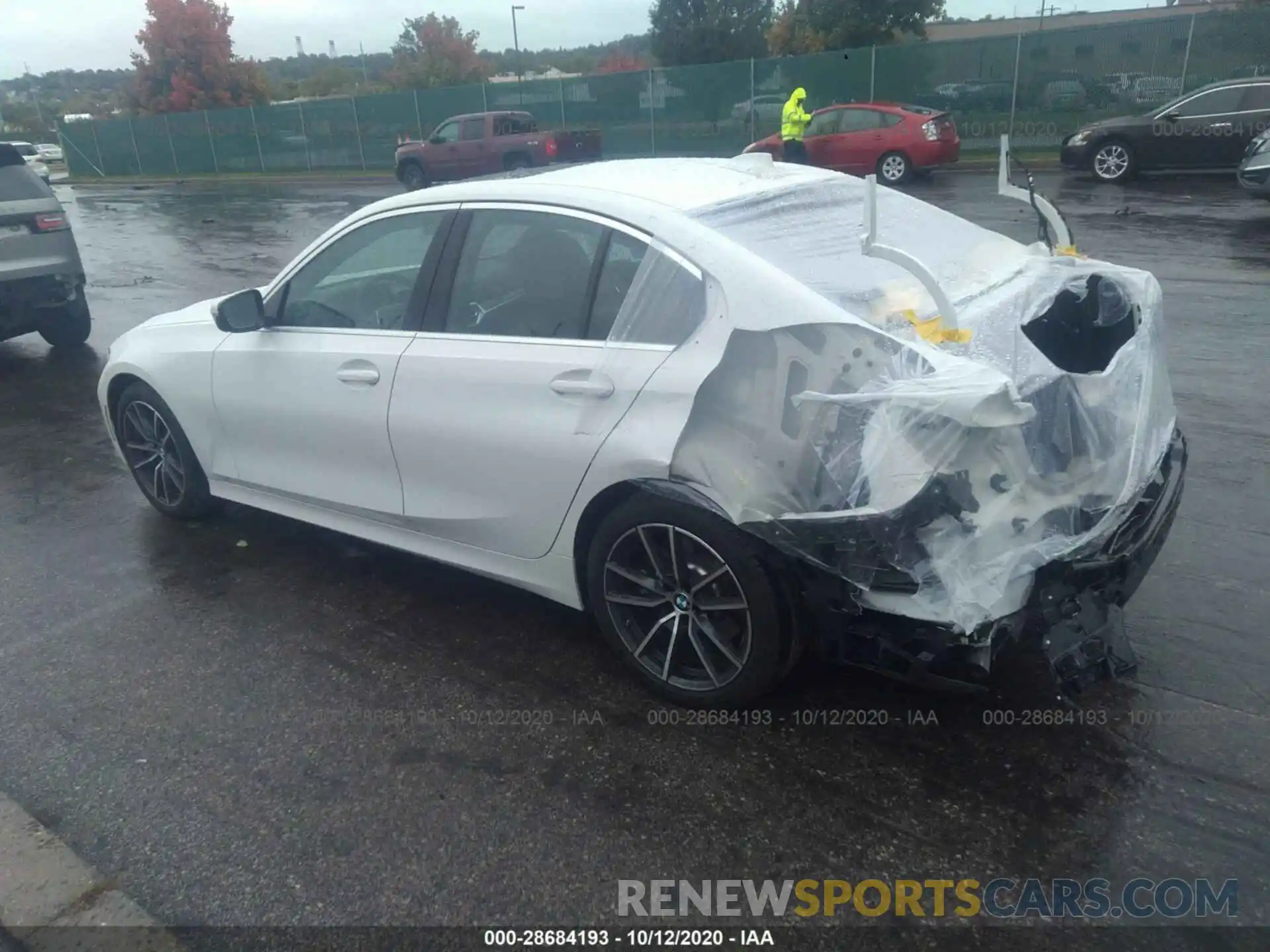 3 Photograph of a damaged car 3MW5R7J55K8A26484 BMW 3 SERIES 2019