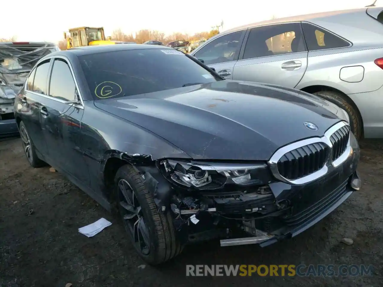 1 Photograph of a damaged car 3MW5R7J55K8B00146 BMW 3 SERIES 2019