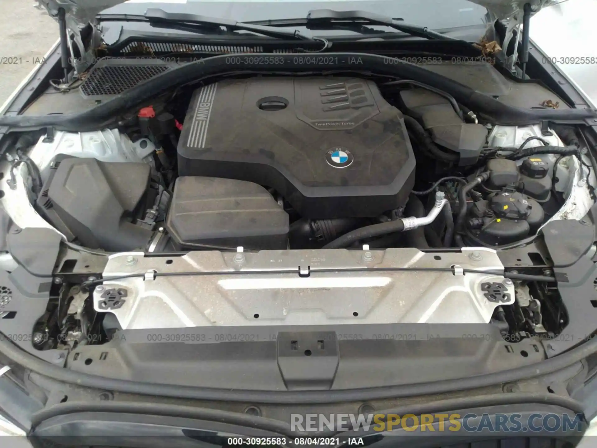 10 Photograph of a damaged car 3MW5R7J55K8B02138 BMW 3 SERIES 2019