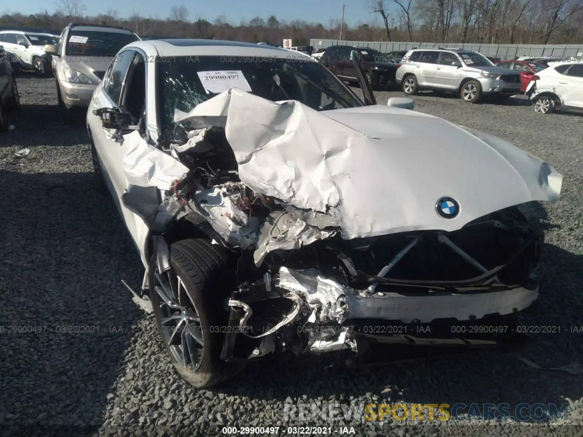 6 Photograph of a damaged car 3MW5R7J55K8B02382 BMW 3 SERIES 2019