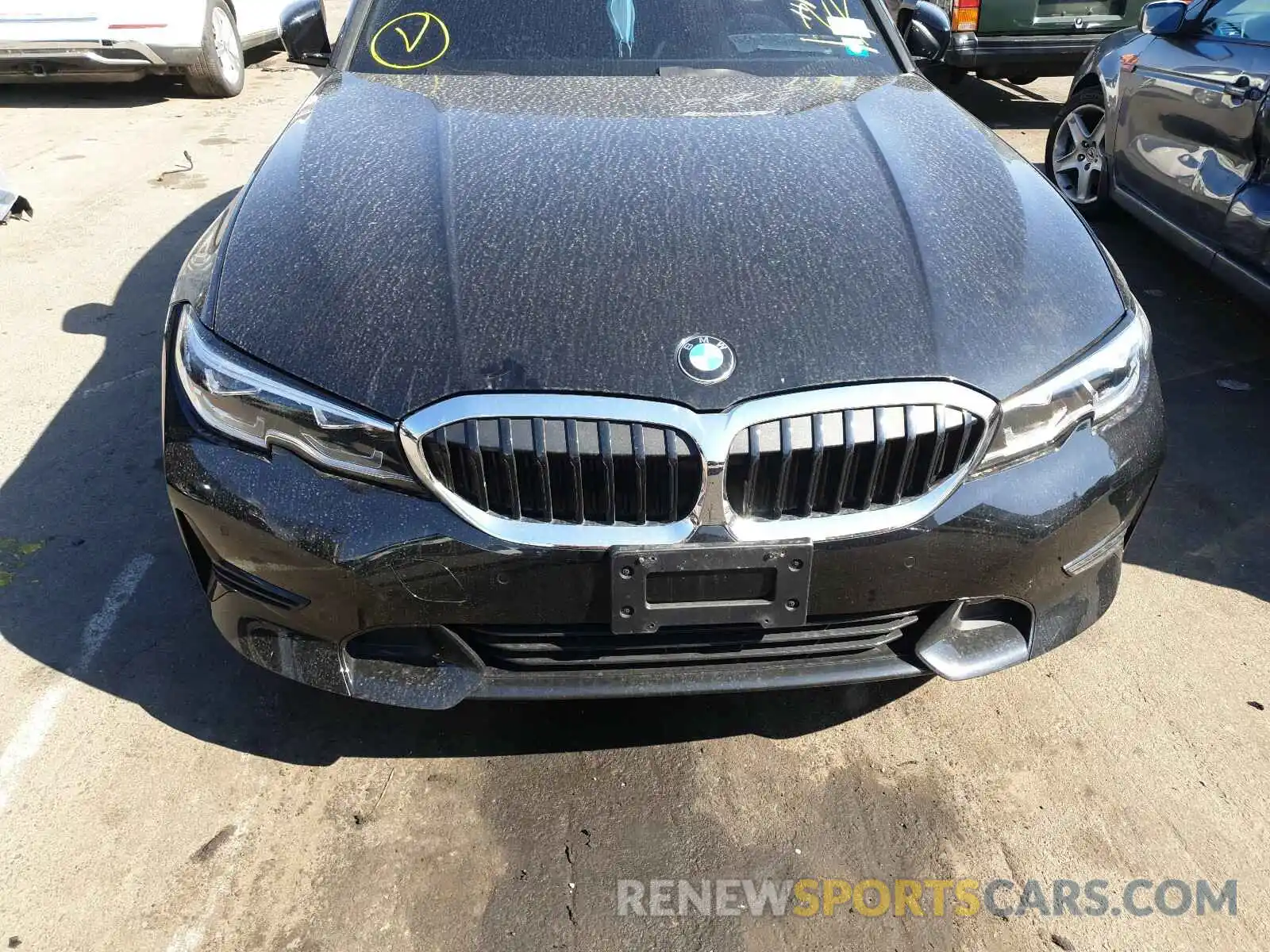 9 Фотография поврежденного автомобиля 3MW5R7J56K8B01970 BMW 3 SERIES 2019