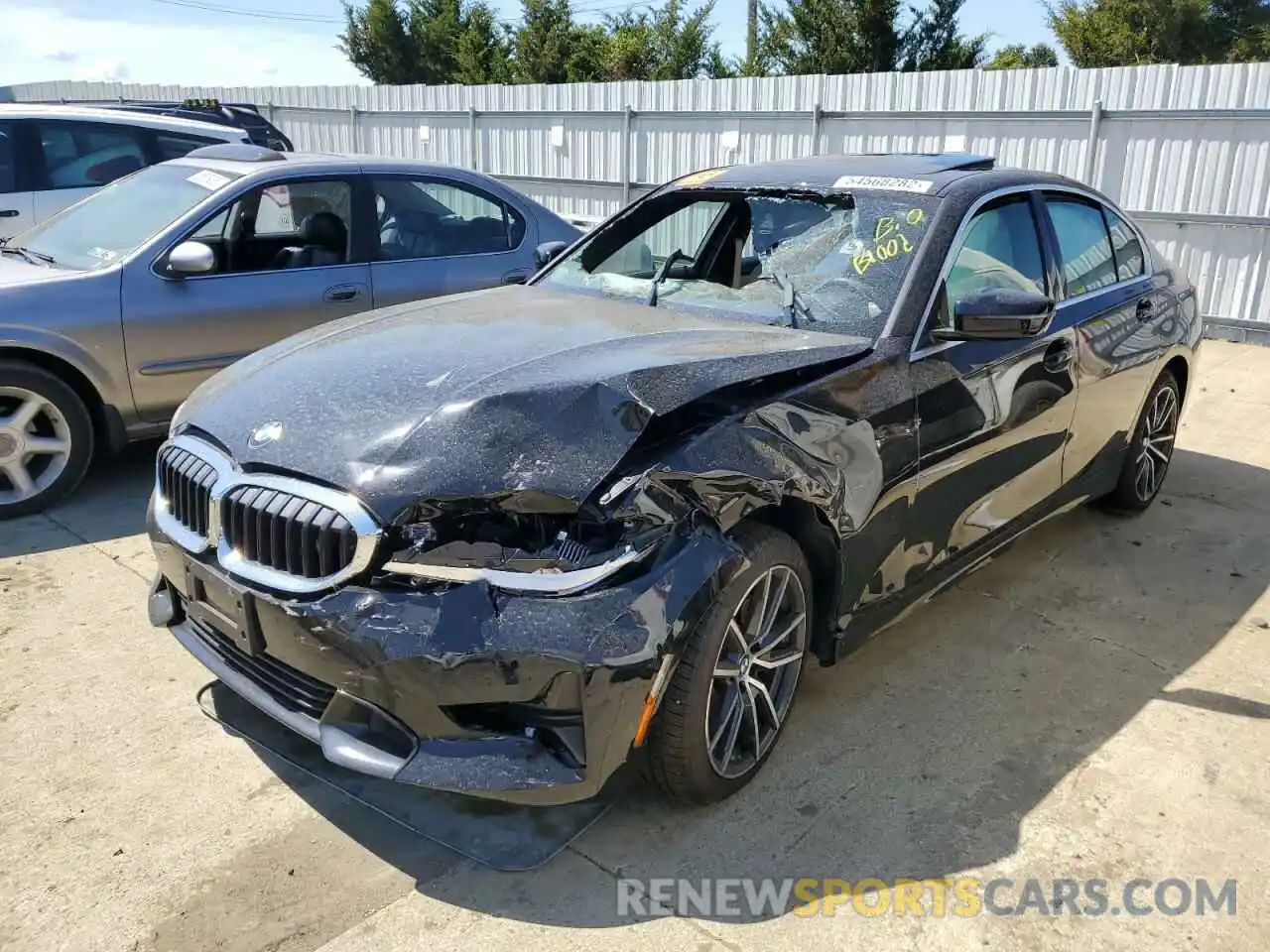 2 Photograph of a damaged car 3MW5R7J56K8B02584 BMW 3 SERIES 2019