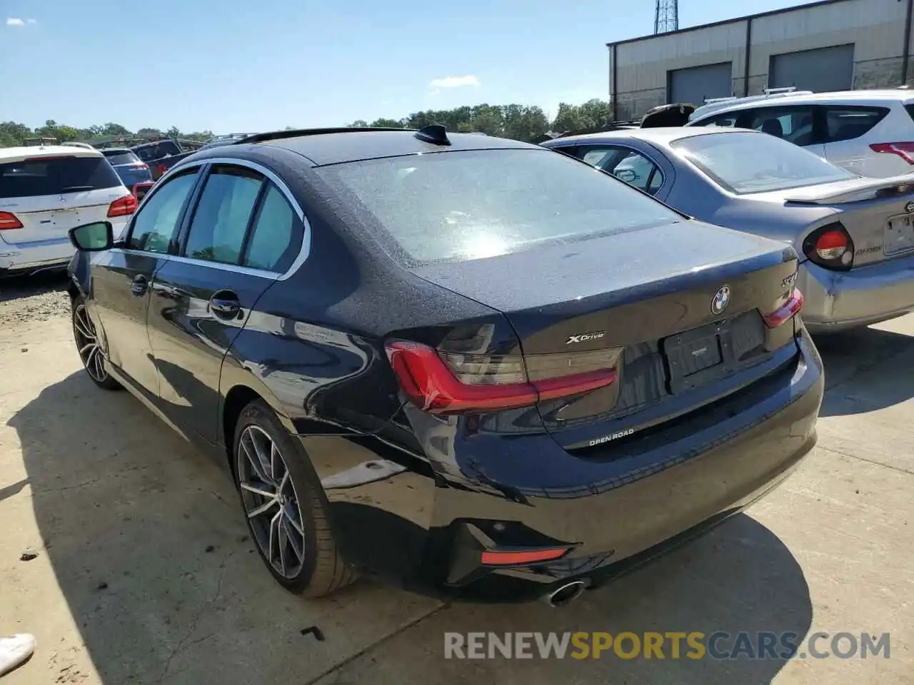 3 Photograph of a damaged car 3MW5R7J56K8B02584 BMW 3 SERIES 2019