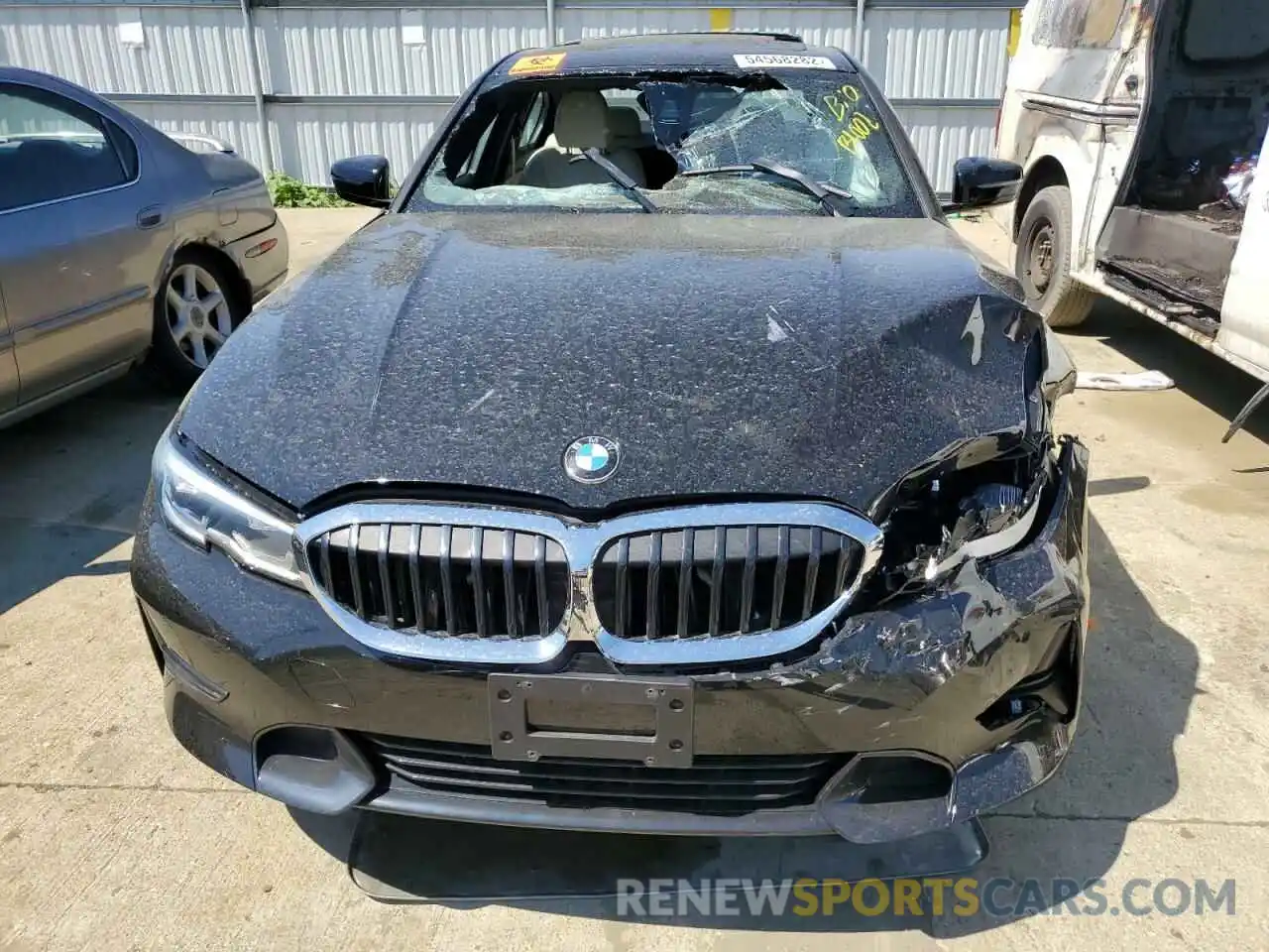 9 Photograph of a damaged car 3MW5R7J56K8B02584 BMW 3 SERIES 2019