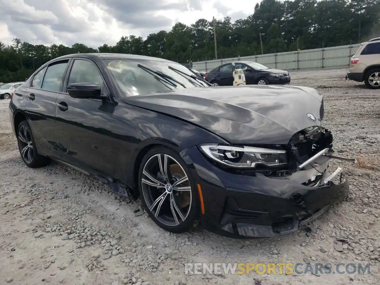 1 Photograph of a damaged car 3MW5R7J57K8A04826 BMW 3 SERIES 2019