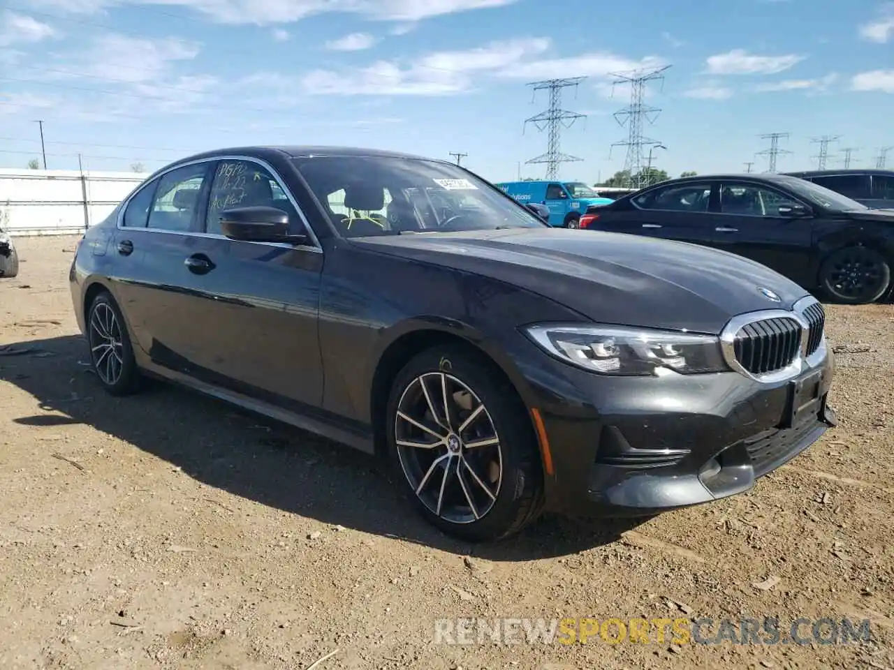 1 Photograph of a damaged car 3MW5R7J57K8B03520 BMW 3 SERIES 2019