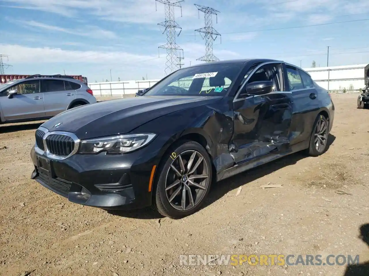 2 Photograph of a damaged car 3MW5R7J57K8B03520 BMW 3 SERIES 2019