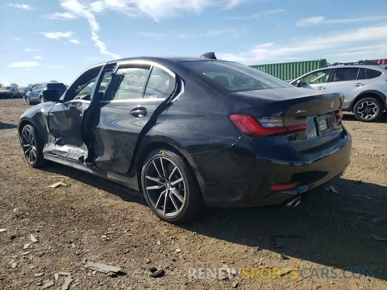 3 Фотография поврежденного автомобиля 3MW5R7J57K8B03520 BMW 3 SERIES 2019