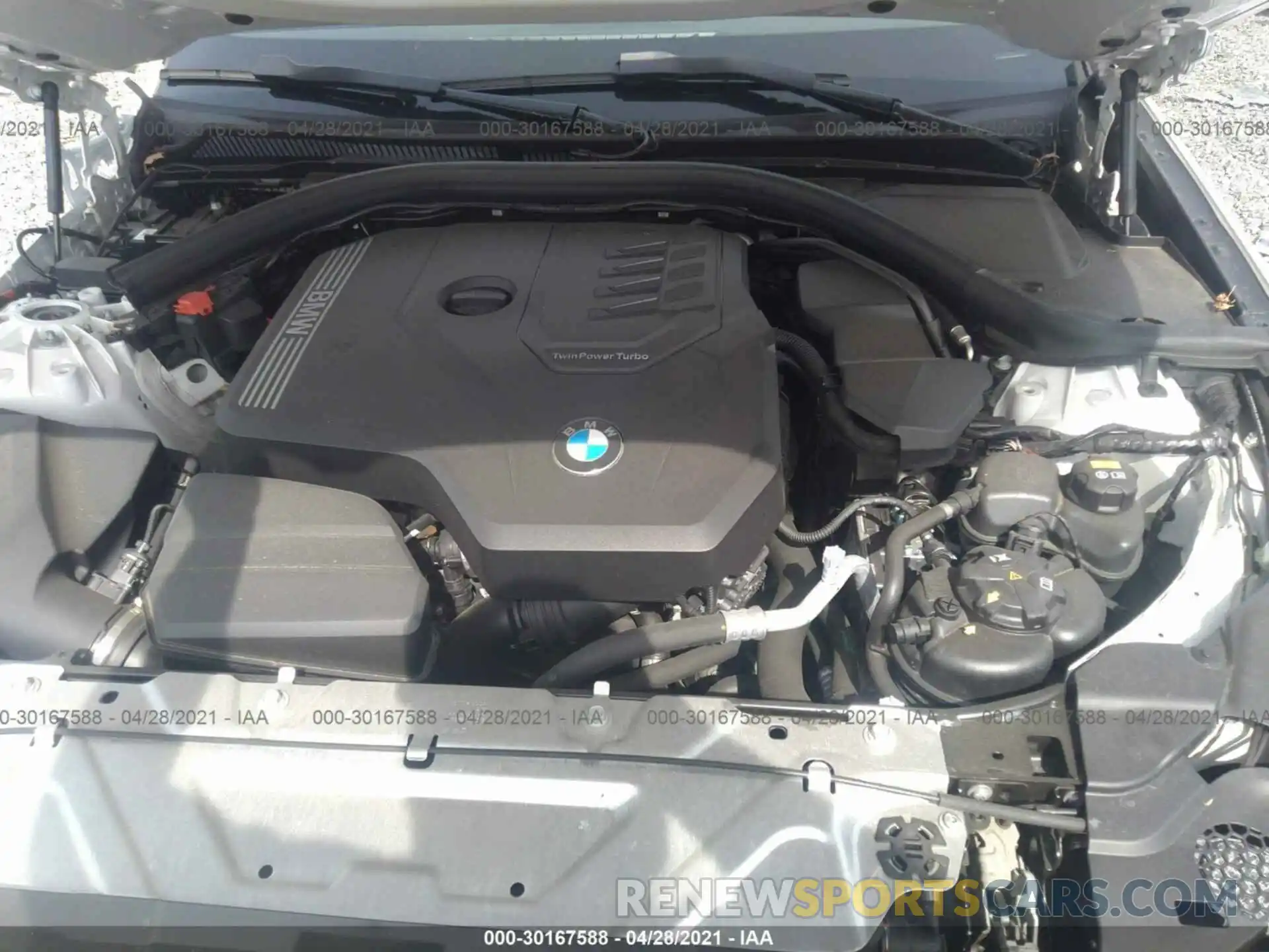 10 Фотография поврежденного автомобиля 3MW5R7J57K8B03534 BMW 3 SERIES 2019