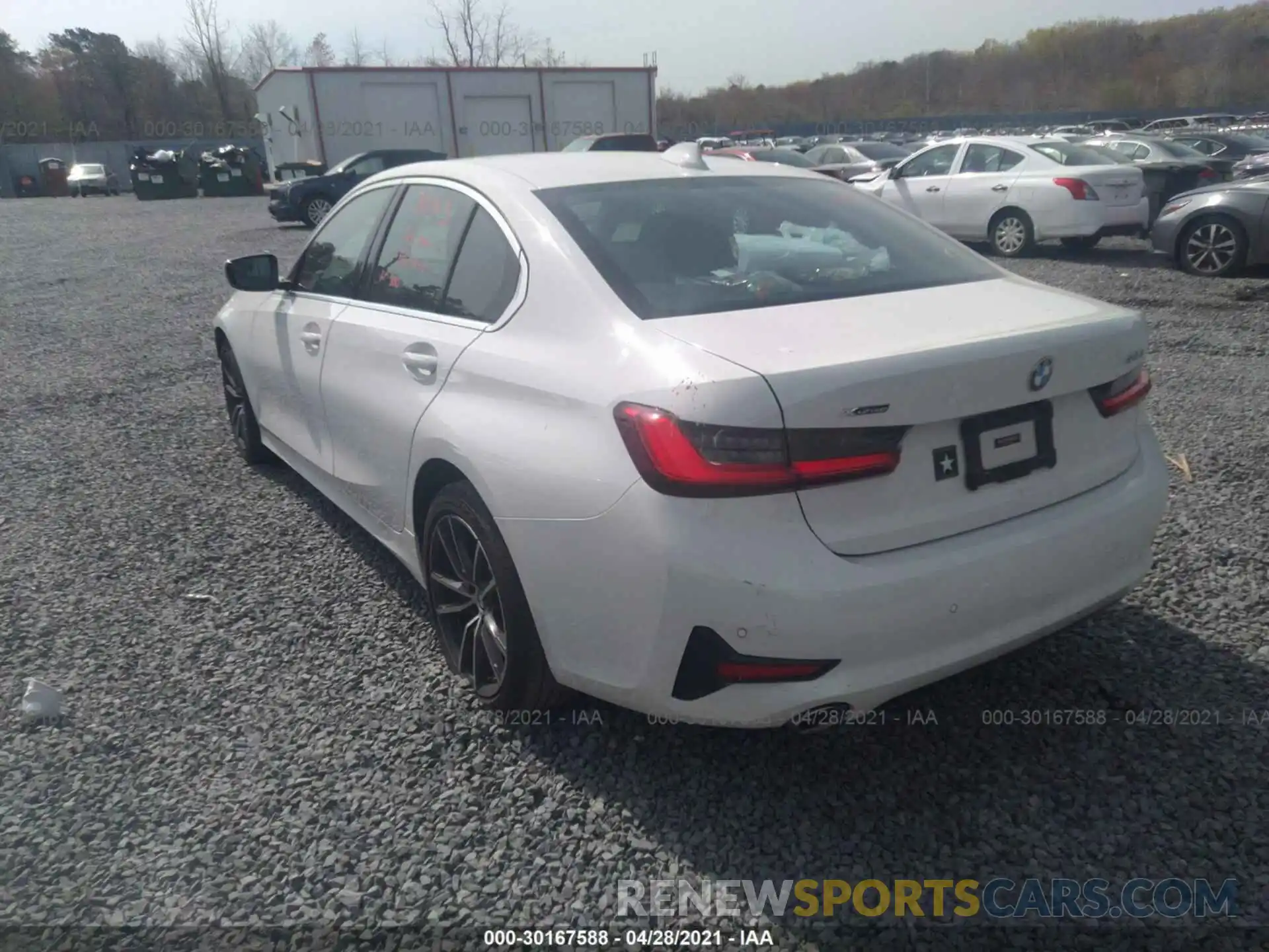 3 Photograph of a damaged car 3MW5R7J57K8B03534 BMW 3 SERIES 2019