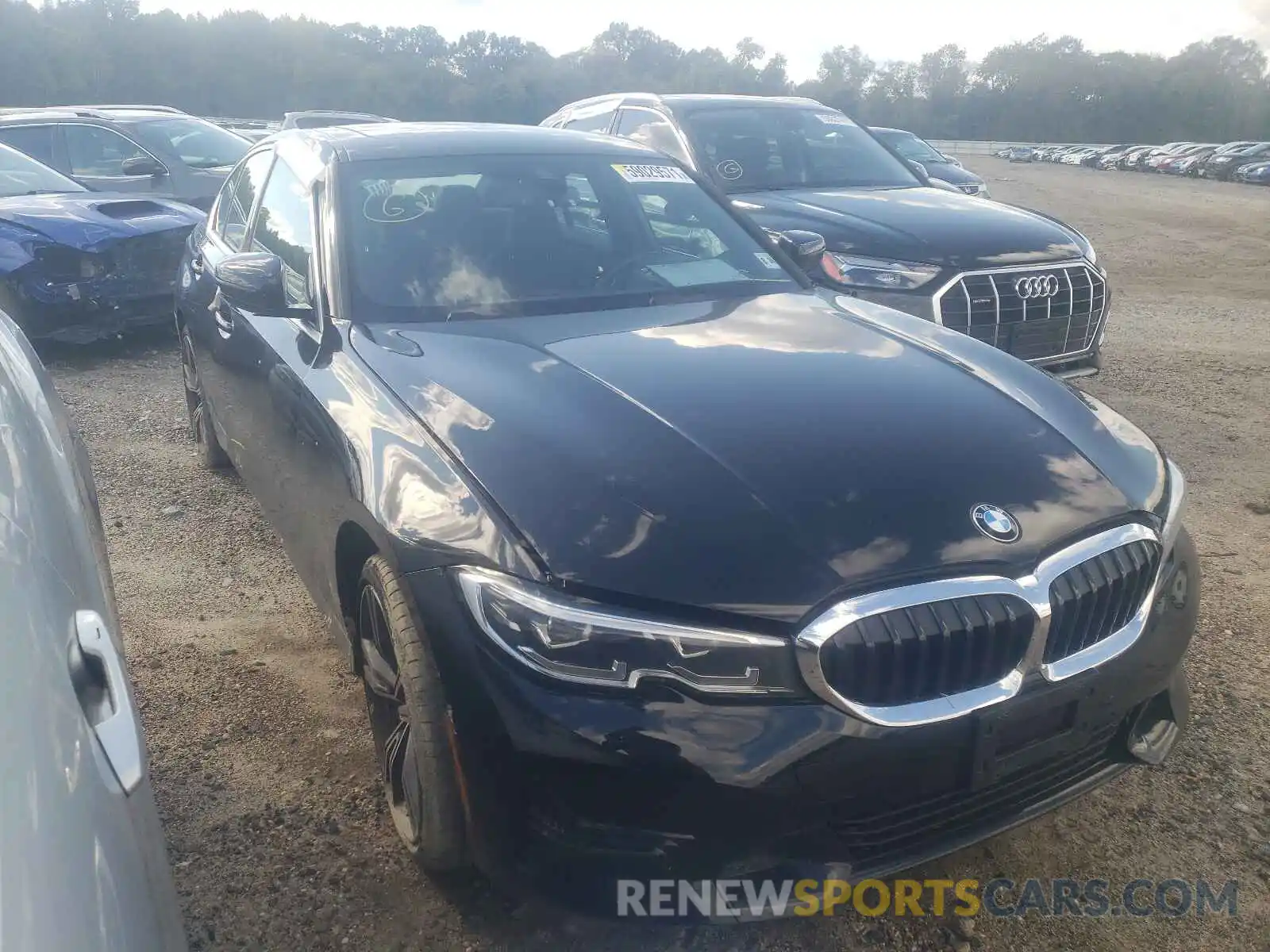 1 Photograph of a damaged car 3MW5R7J58K8B02277 BMW 3 SERIES 2019