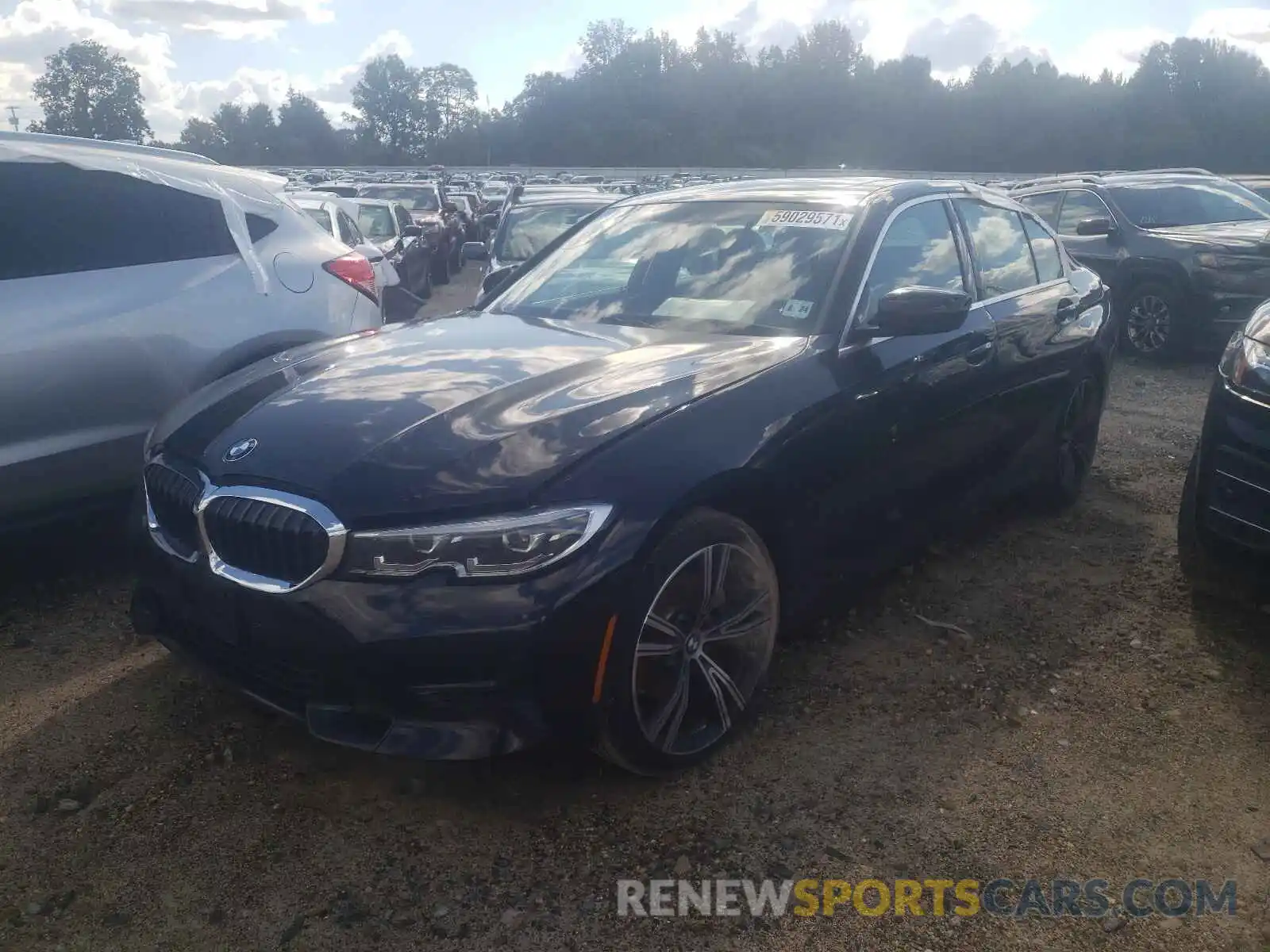 2 Photograph of a damaged car 3MW5R7J58K8B02277 BMW 3 SERIES 2019