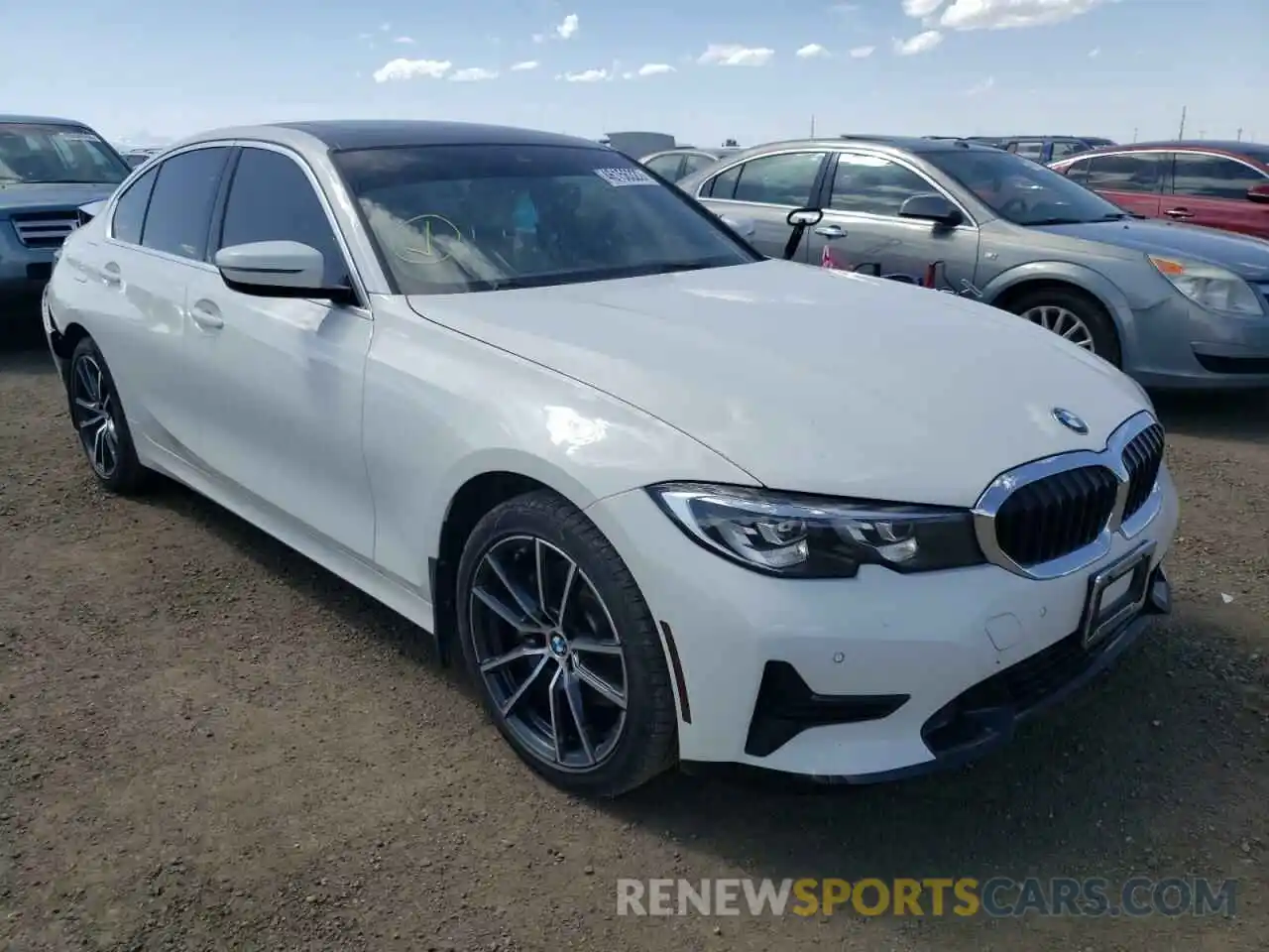 1 Photograph of a damaged car 3MW5R7J59K8A05315 BMW 3 SERIES 2019