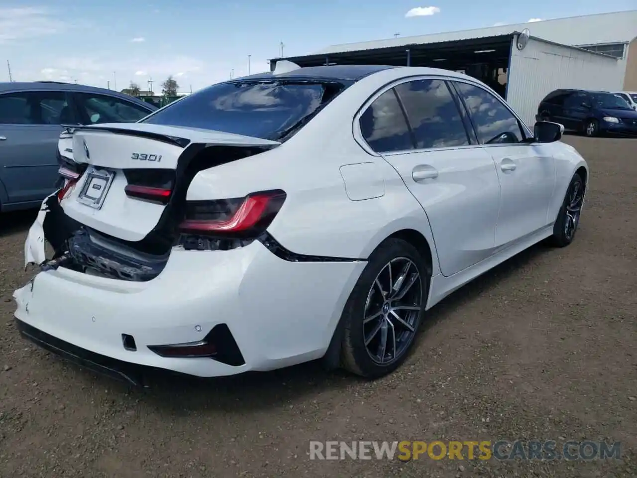 4 Photograph of a damaged car 3MW5R7J59K8A05315 BMW 3 SERIES 2019