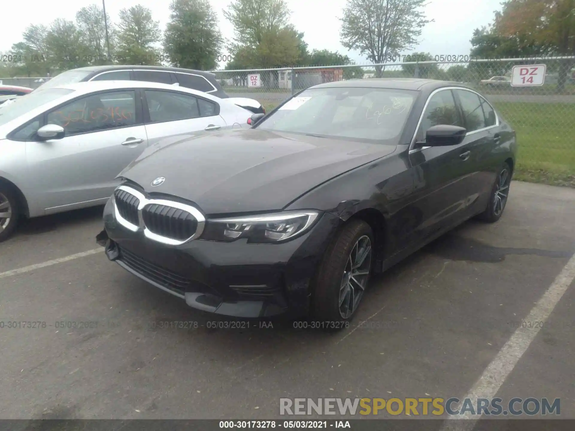 2 Photograph of a damaged car 3MW5R7J59K8B01123 BMW 3 SERIES 2019