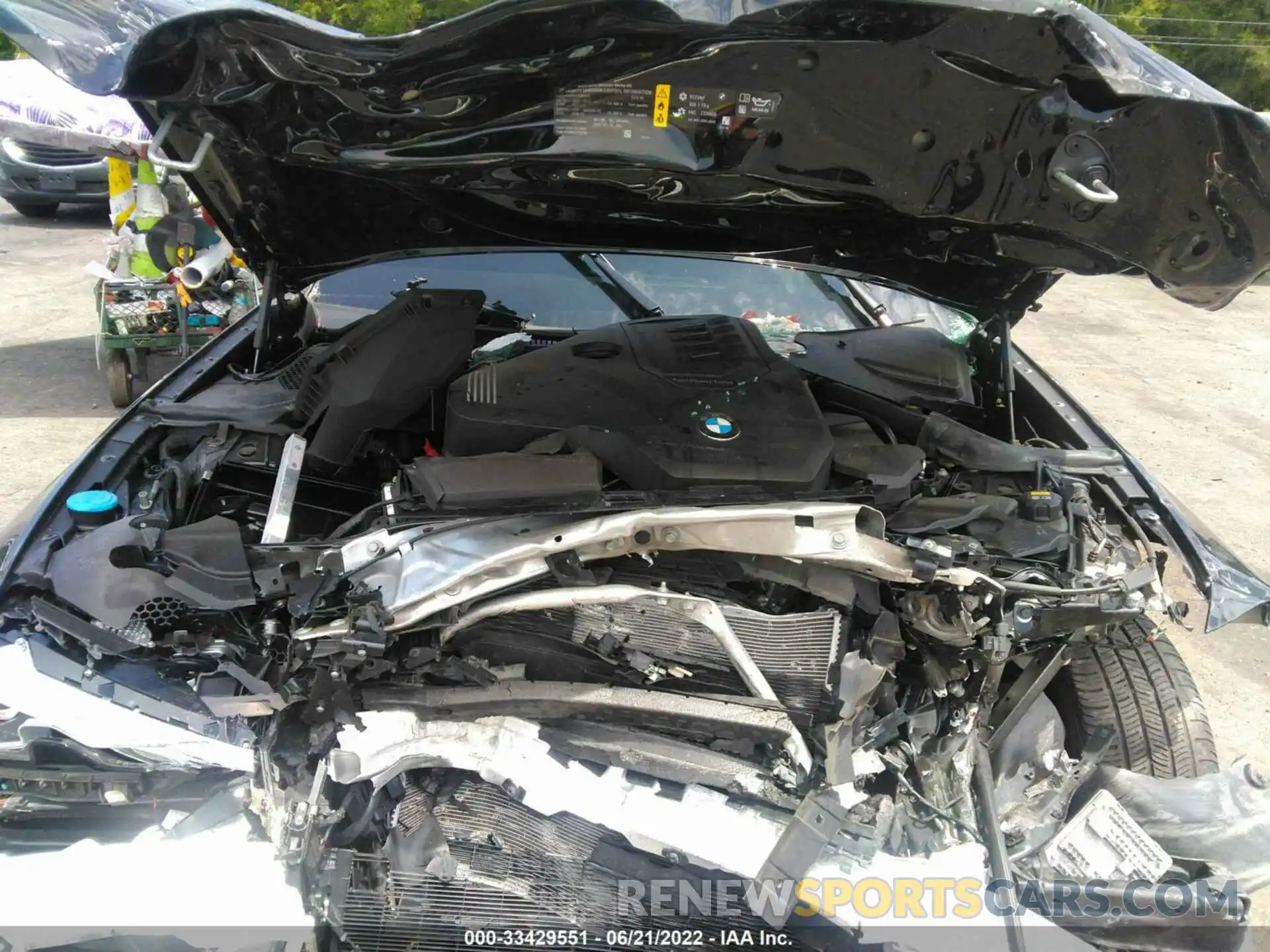 10 Photograph of a damaged car 3MW5R7J59K8B01400 BMW 3 SERIES 2019