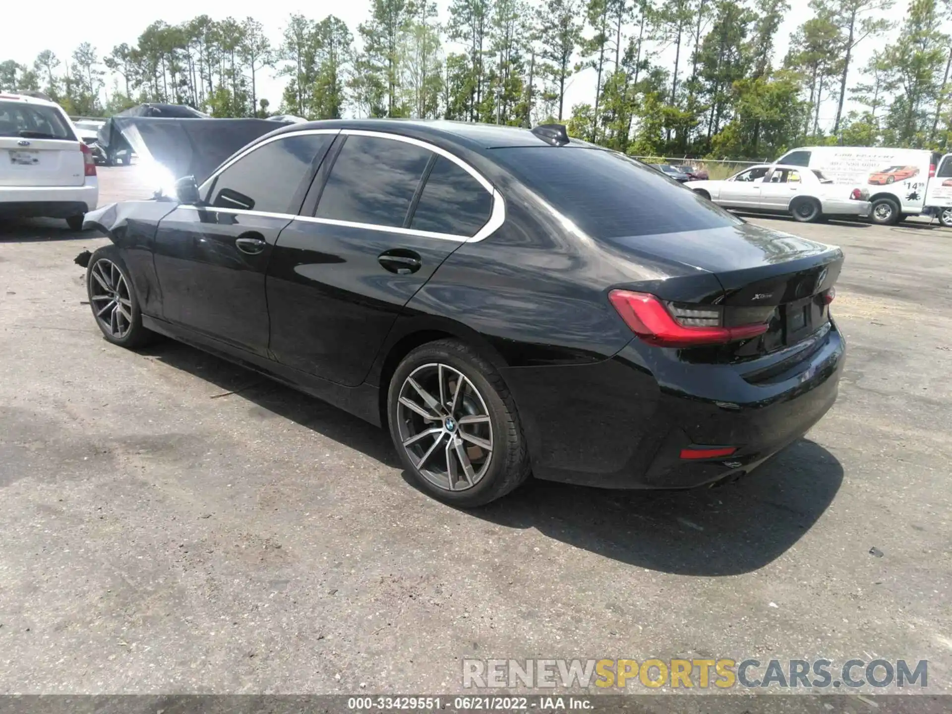 3 Photograph of a damaged car 3MW5R7J59K8B01400 BMW 3 SERIES 2019