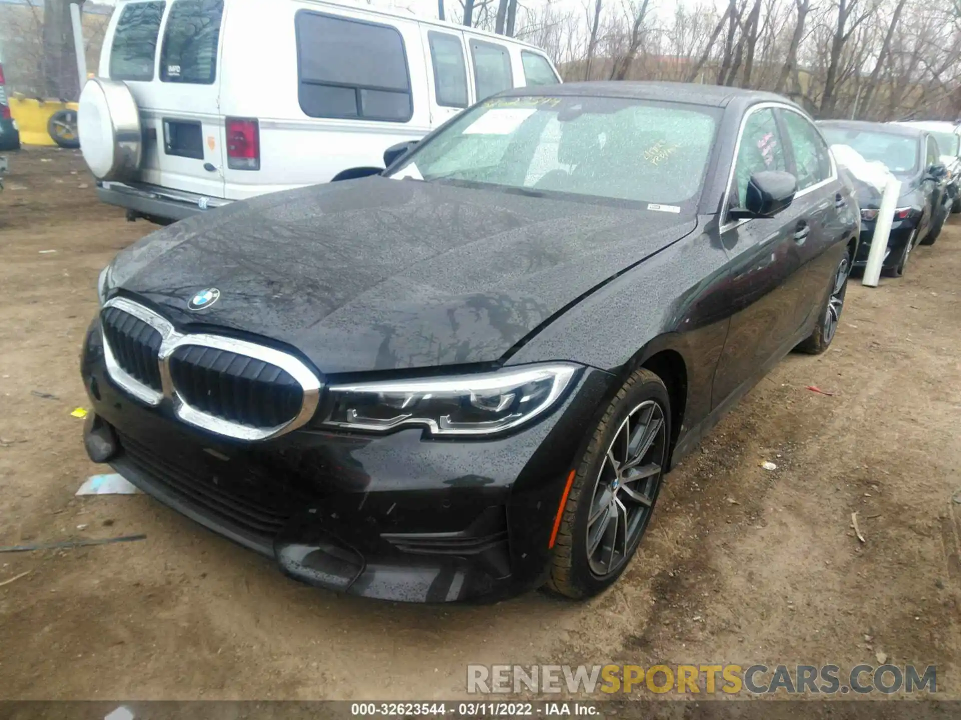 2 Photograph of a damaged car 3MW5R7J59K8B03230 BMW 3 SERIES 2019