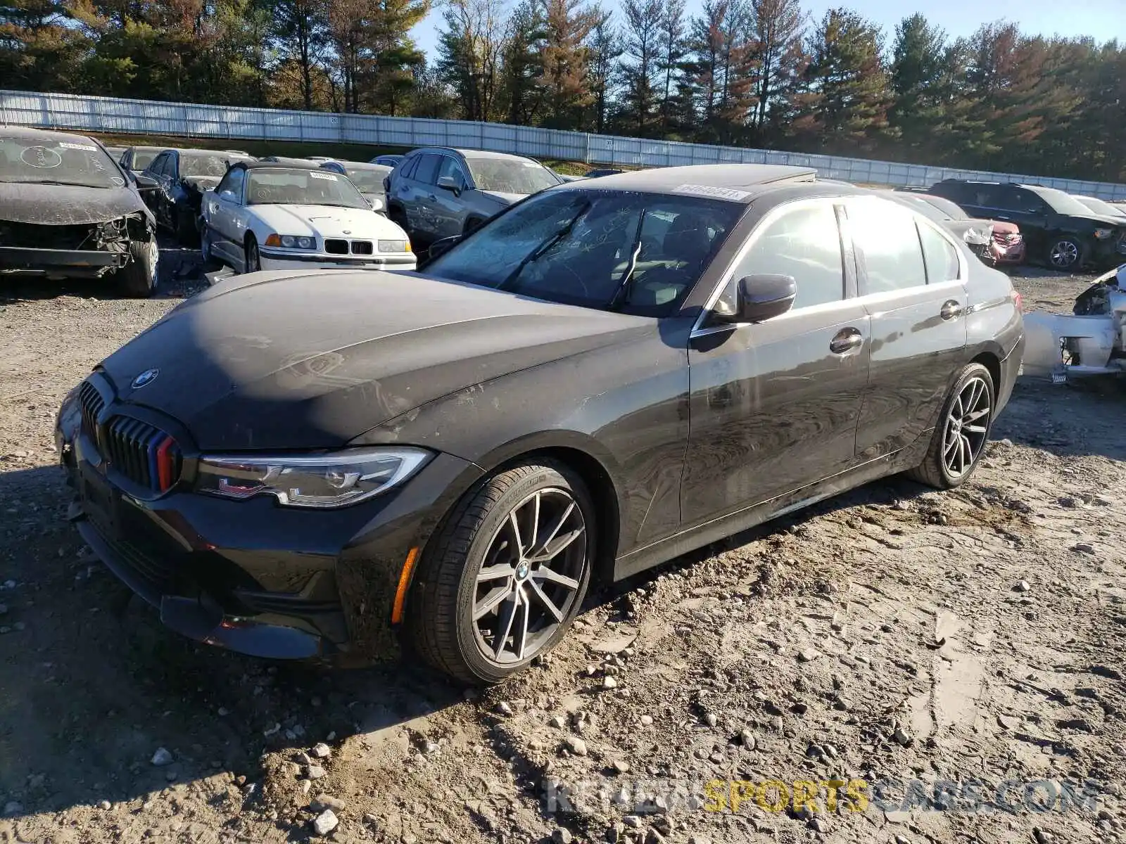 2 Фотография поврежденного автомобиля 3MW5R7J5XK8A05226 BMW 3 SERIES 2019