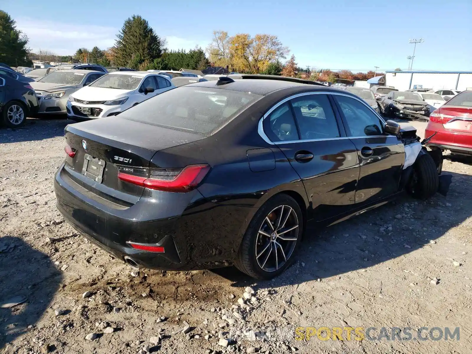 4 Photograph of a damaged car 3MW5R7J5XK8A05226 BMW 3 SERIES 2019